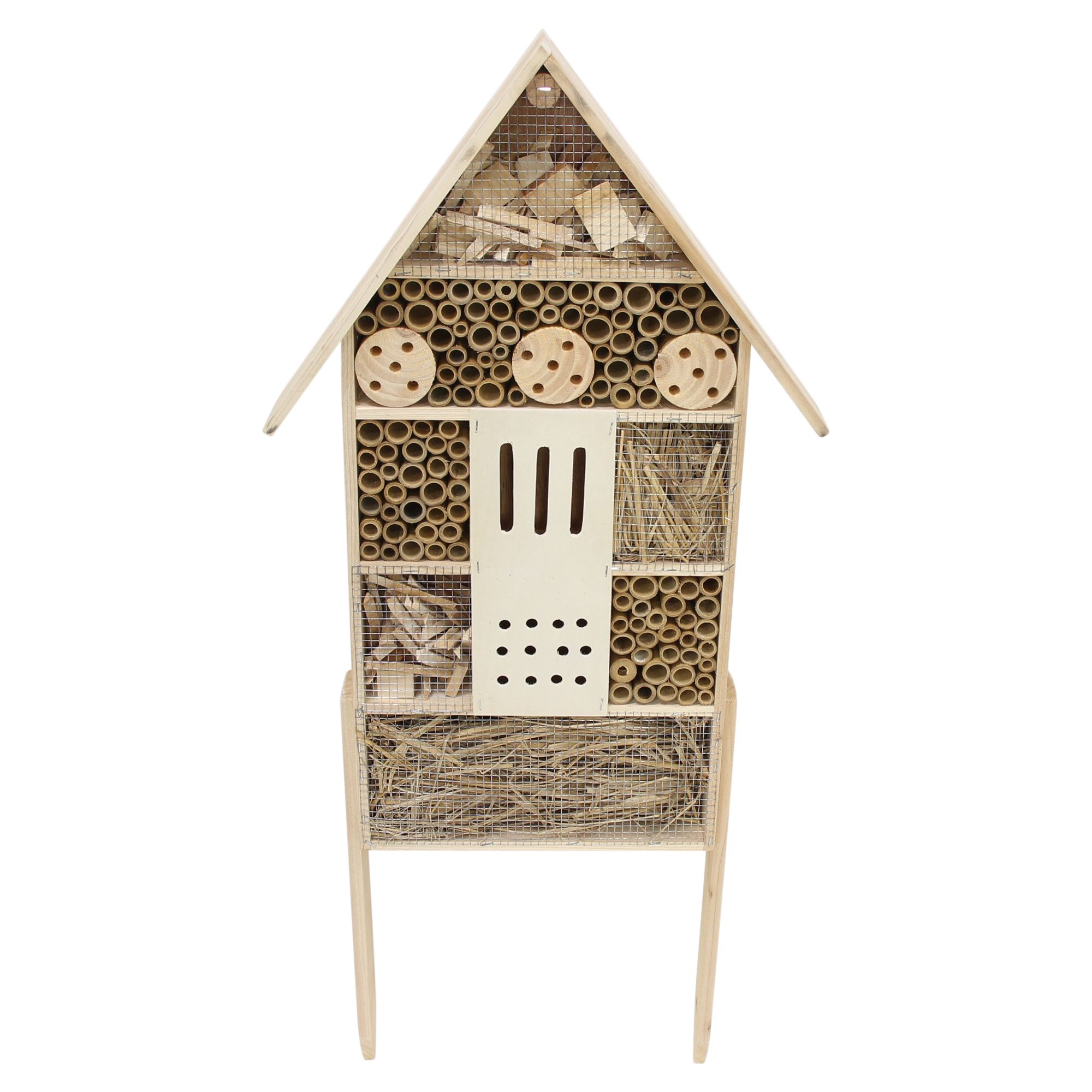 Insektenhotel "Natur"  im Frank Flechtwaren Online Shop für Gartendeko kaufen