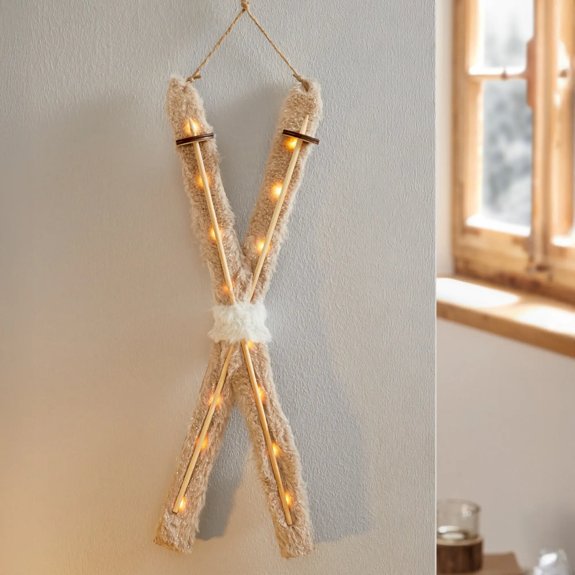 LED-Hänger "Ski"  im Frank Flechtwaren Online Shop kaufen