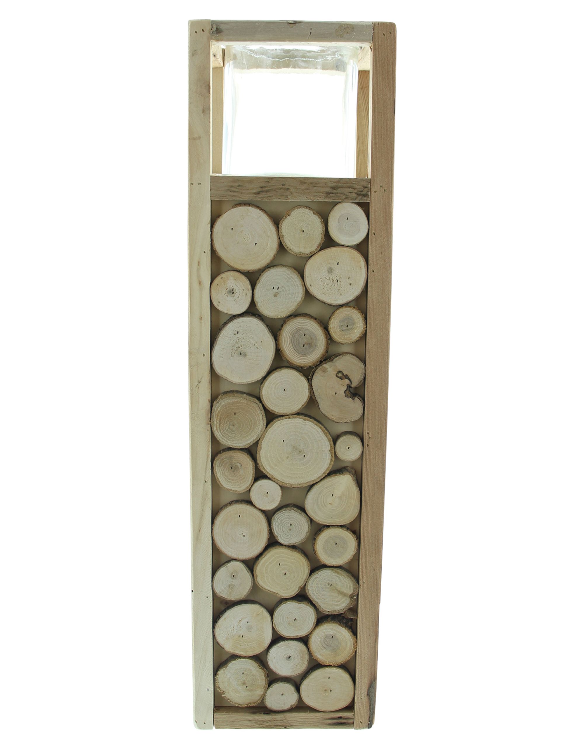 Windlichtsäule "Holzscheibchen" im Frank Flechtwaren Online Shop für Ostern kaufen Windlichtsäule "Holzscheibchen" im Frank Flechtwaren Online Shop für Ostern kaufen