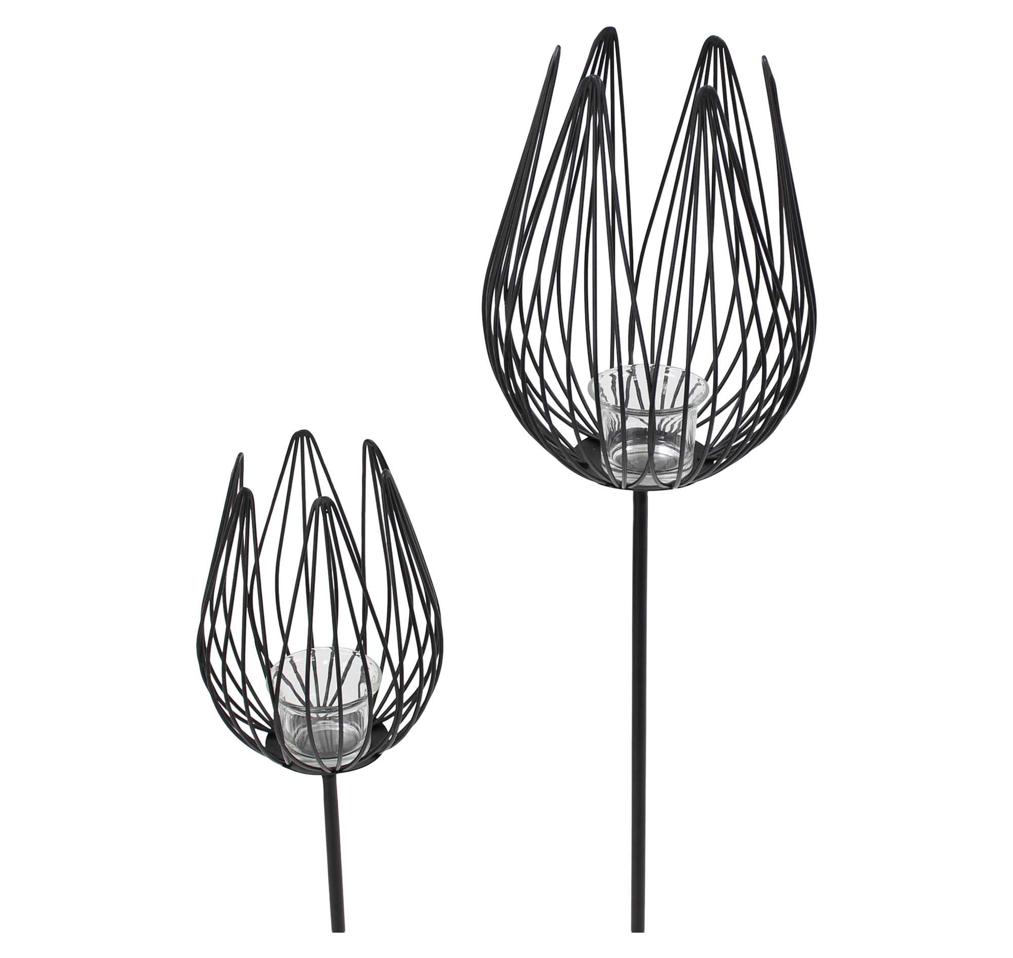 Gartenstecker "Windlicht", 2er Set im Frank Flechtwaren Online Shop für Gartenstecker kaufen Gartenstecker "Windlicht", 2er Set im Frank Flechtwaren Online Shop für Gartenstecker kaufen