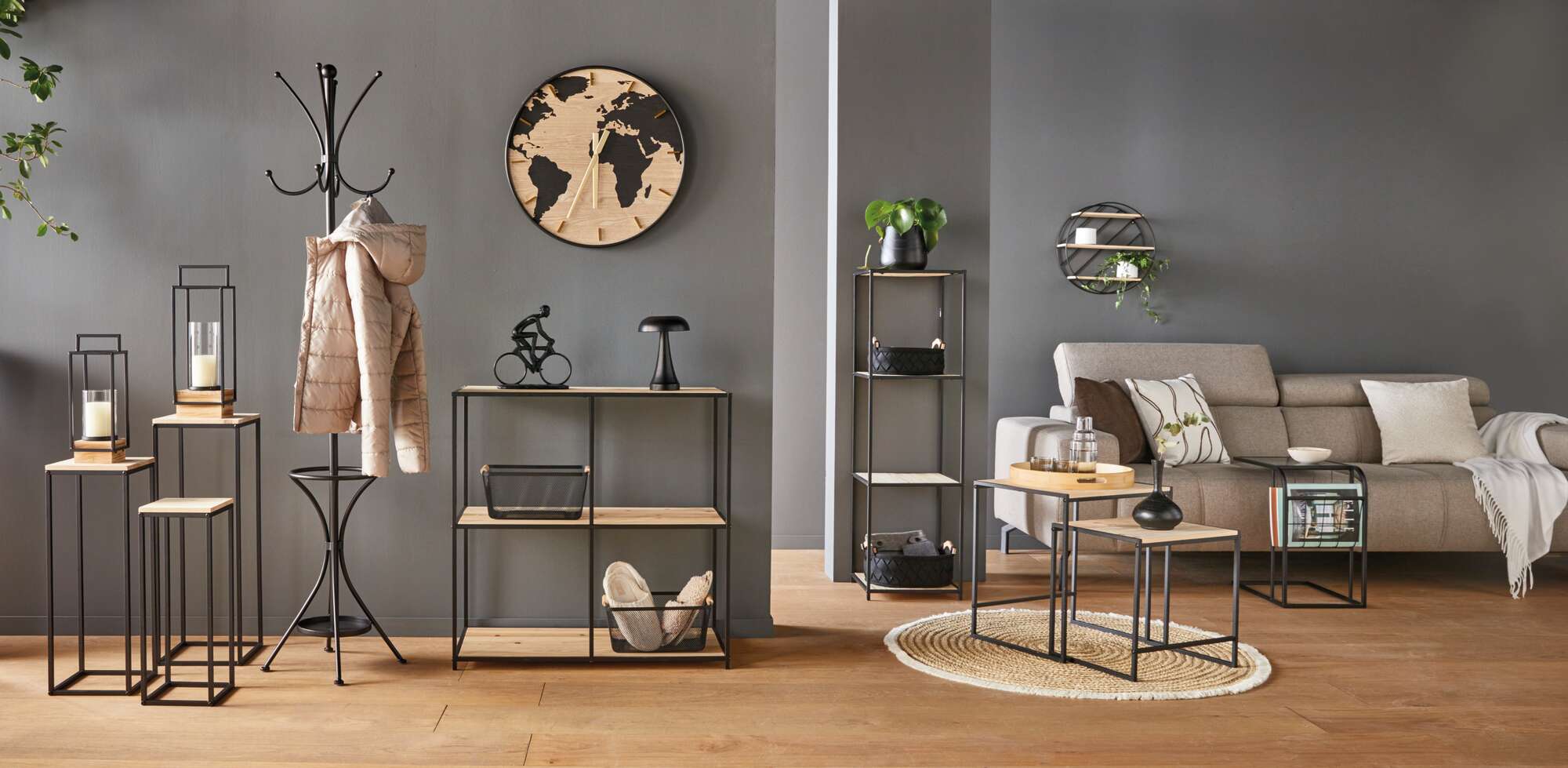Bodenmatte "Circulo" im Frank Flechtwaren Online Shop für Wohnzimmer kaufen Bodenmatte "Circulo" im Frank Flechtwaren Online Shop für Wohnzimmer kaufen