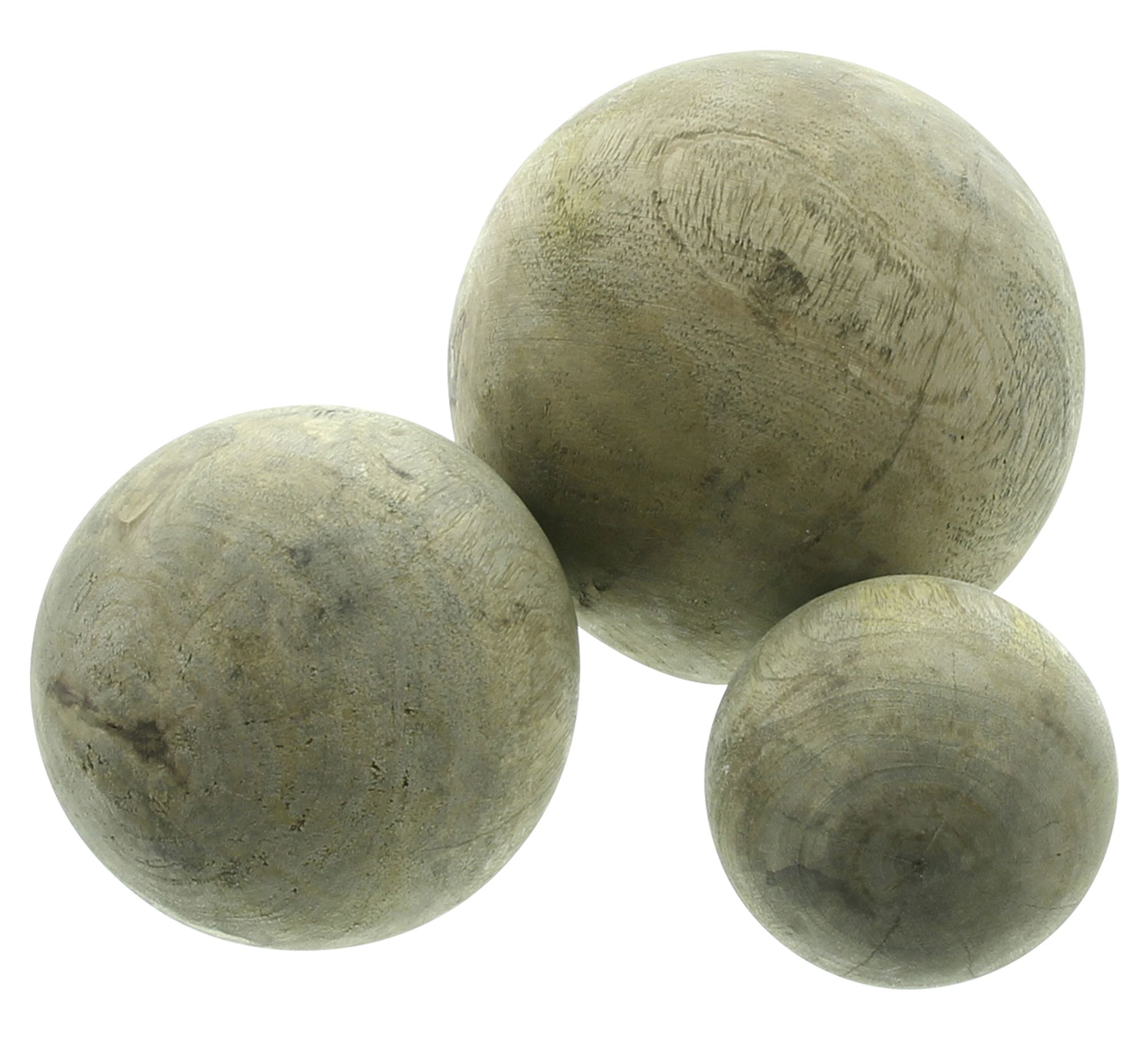 Kugel "Mangoholz", 3er Set im Frank Flechtwaren Online Shop für Dekokugeln kaufen Kugel "Mangoholz", 3er Set im Frank Flechtwaren Online Shop für Dekokugeln kaufen