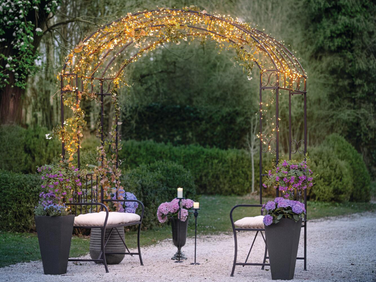 Gartendeko im Vintage-Stil