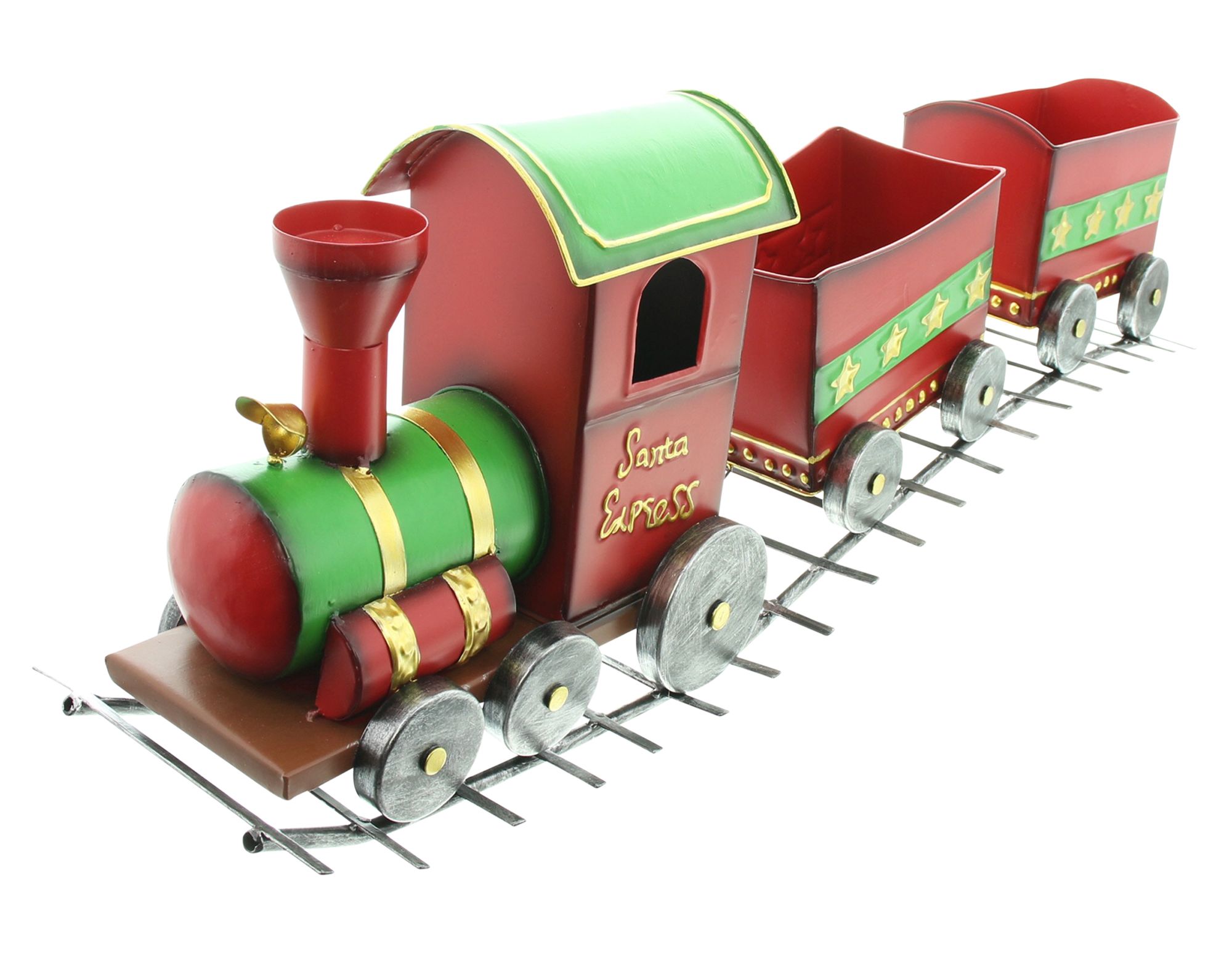 Metallzug "Santa" im Frank Flechtwaren Online Shop für Weihnachten kaufen Metallzug "Santa" im Frank Flechtwaren Online Shop für Weihnachten kaufen