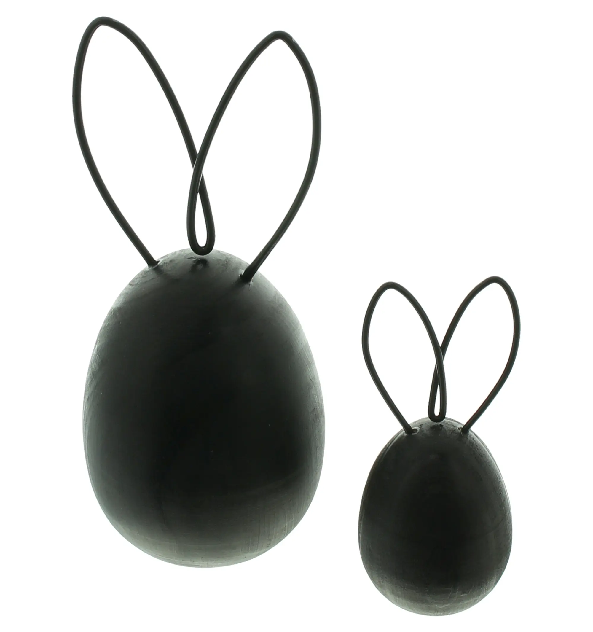 Hase "Black", 2er Set  im Frank Flechtwaren Online Shop für  kaufen
