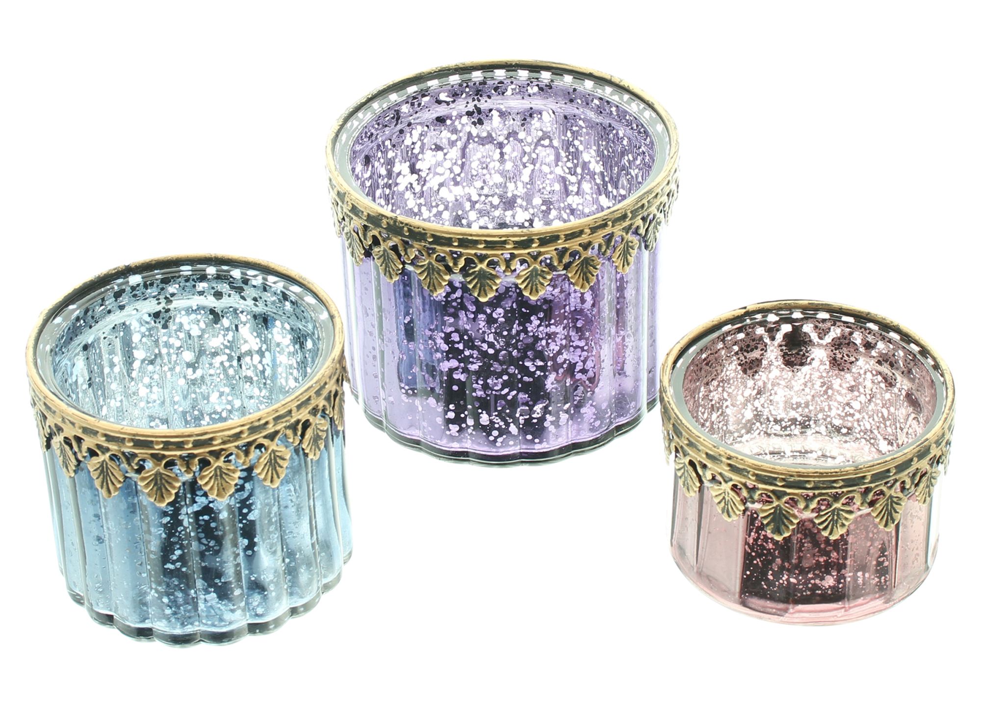 Windlicht "Prune", 3er Set  im Frank Flechtwaren Online Shop für Ostern kaufen