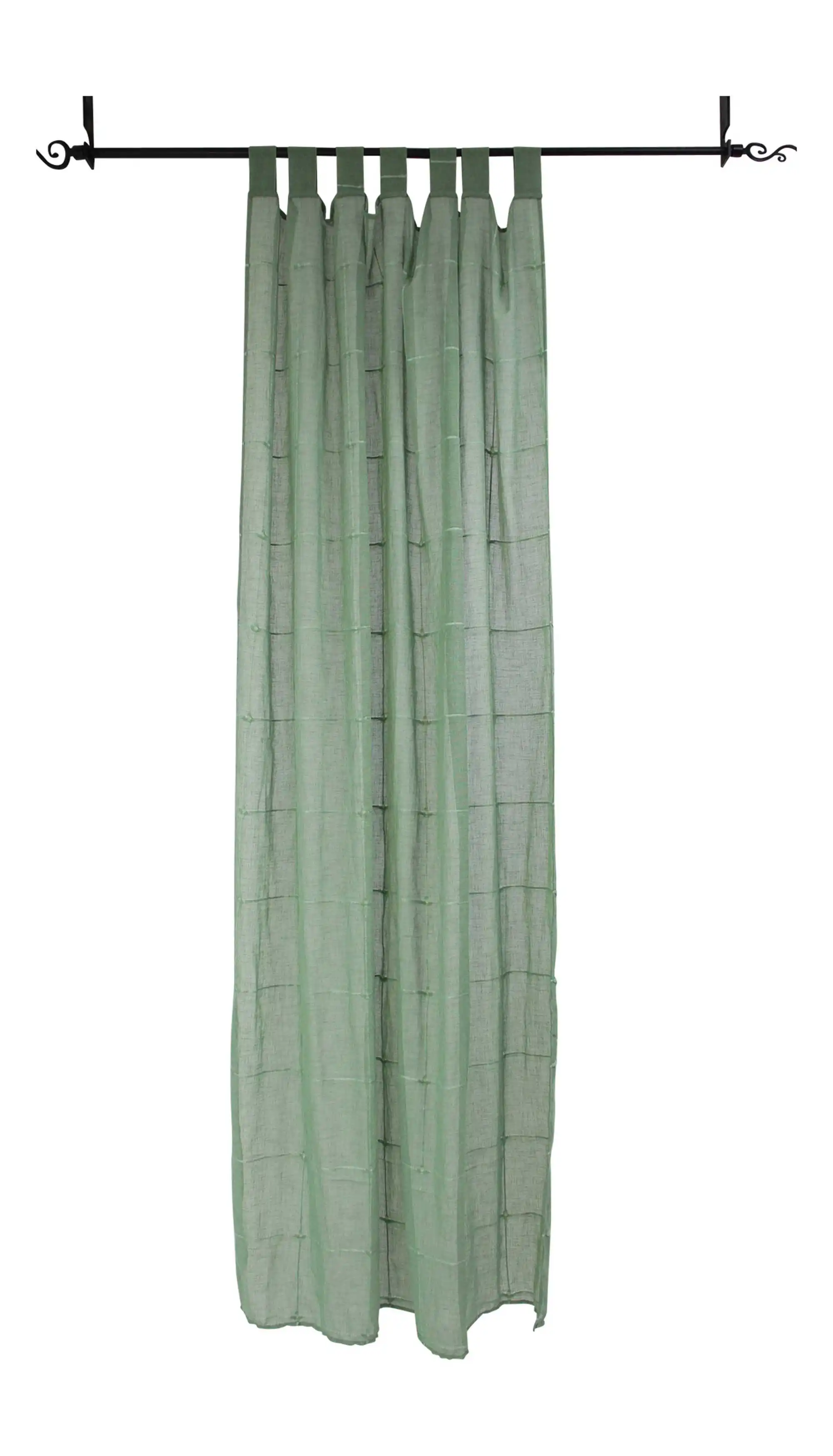 Vorhang "Green Square" im Frank Flechtwaren Online Shop für Vorhänge kaufen Vorhang "Green Square" im Frank Flechtwaren Online Shop für Vorhänge kaufen