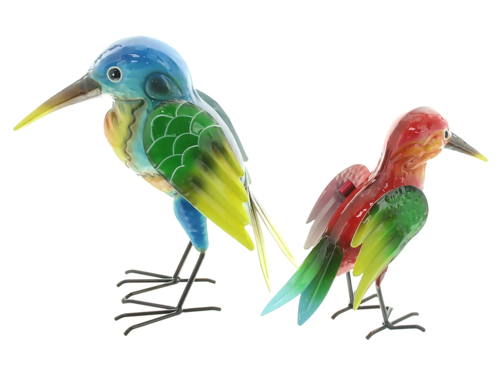 Figur "Bunter Vogel", 2er Set  im Frank Flechtwaren Online Shop für Dekofiguren kaufen