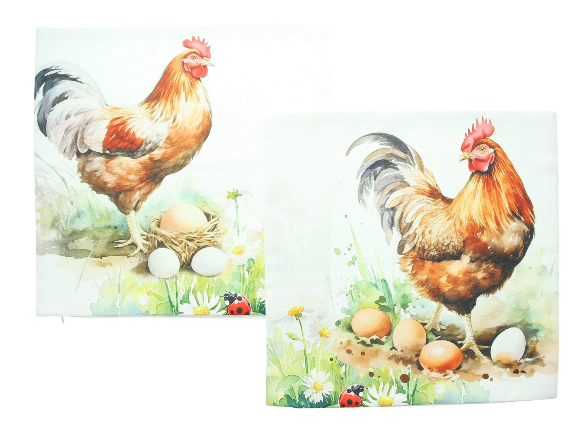 Kissenhülle "Landidylle", 2er Set  im Frank Flechtwaren Online Shop kaufen