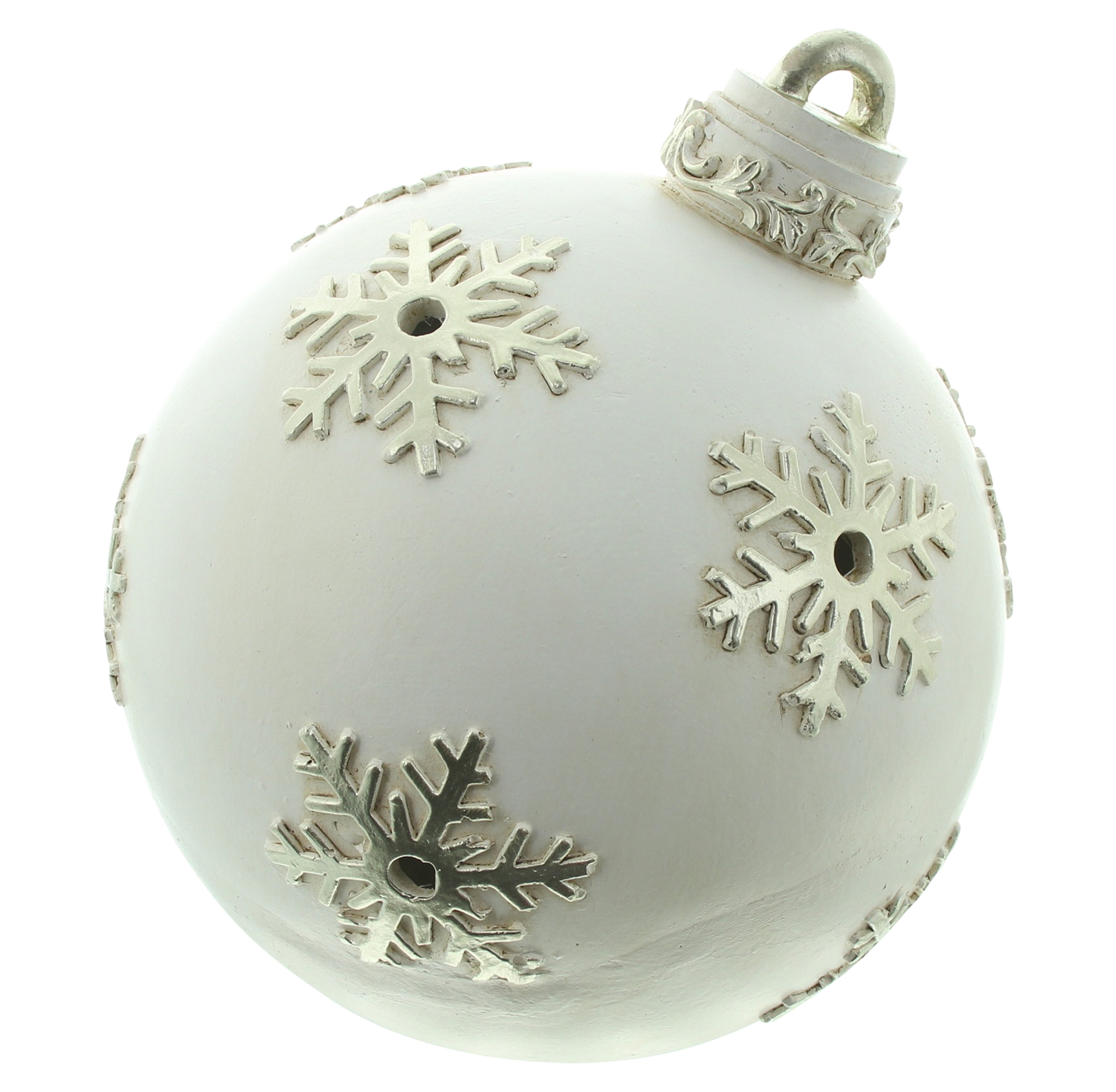 LED-Weihnachtskugel "Nostalgie", groß  im Frank Flechtwaren Online Shop für LED-Deko kaufen