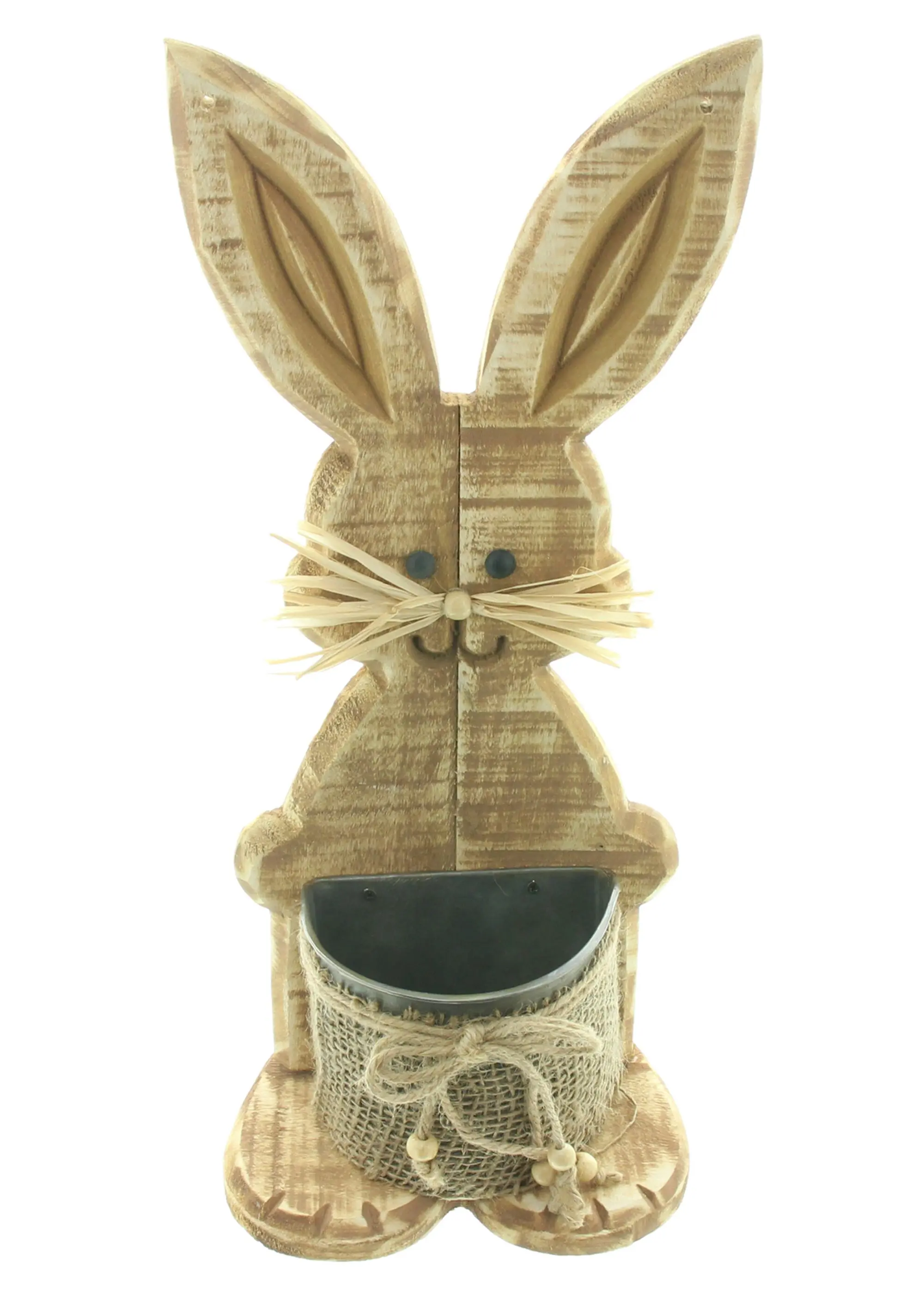 Hase "Pflanztöpfchen"  im Frank Flechtwaren Online Shop für Ostern kaufen