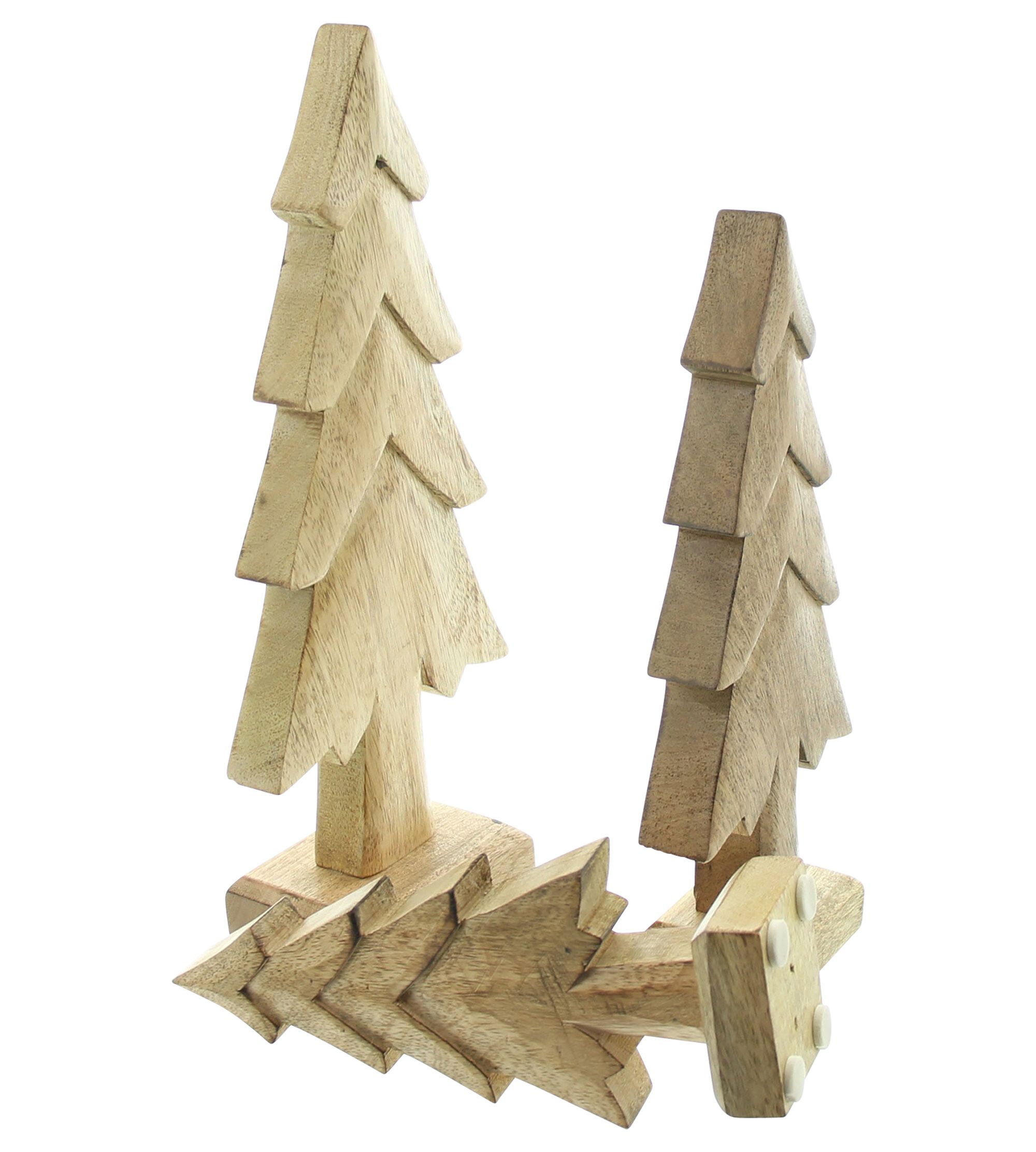 Tanne "Mangoholz", 3er Set  im Frank Flechtwaren Online Shop für Weihnachten kaufen