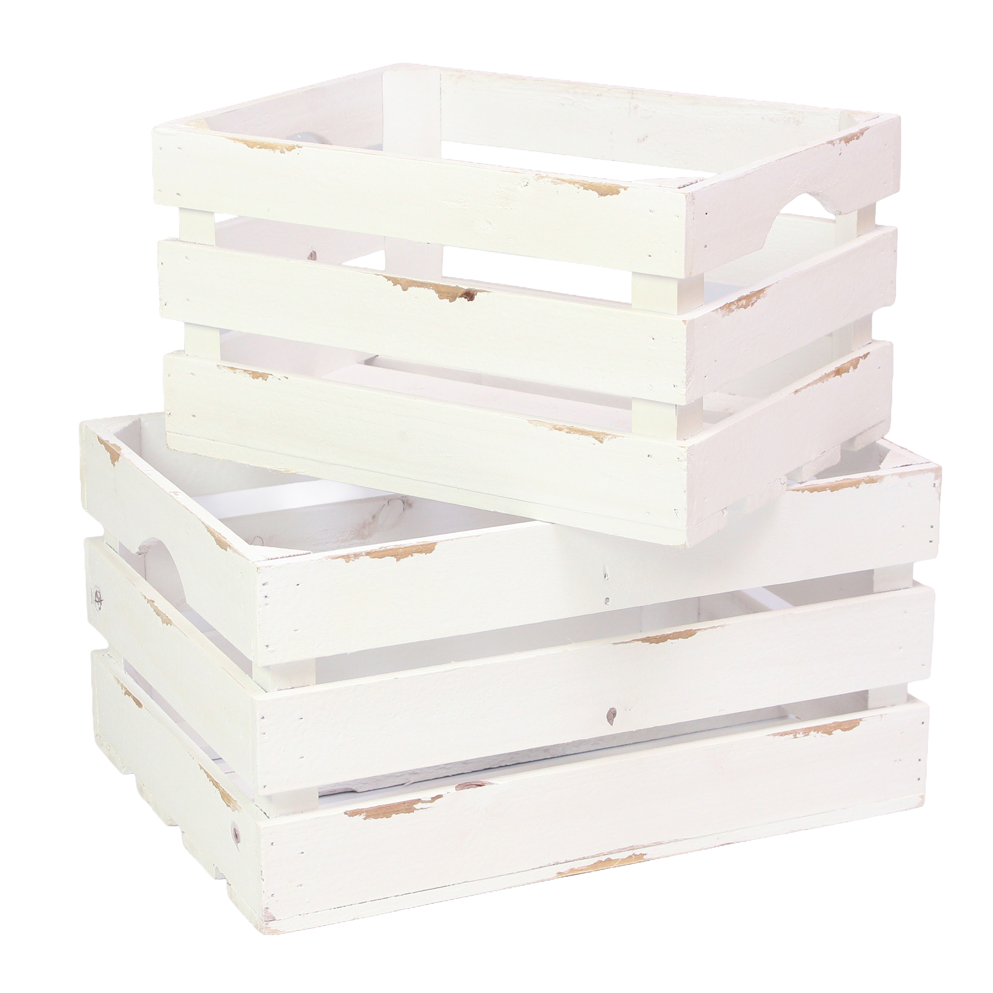 Universalkiste "Used-Look", 2er Set  im Frank Flechtwaren Online Shop kaufen