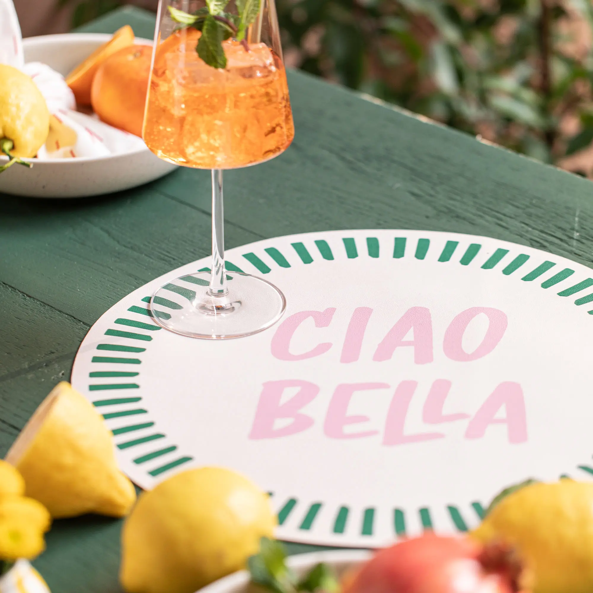 Platzmatte "Italy", 2er Set  im Frank Flechtwaren Online Shop für Strandbar-Feeling kaufen