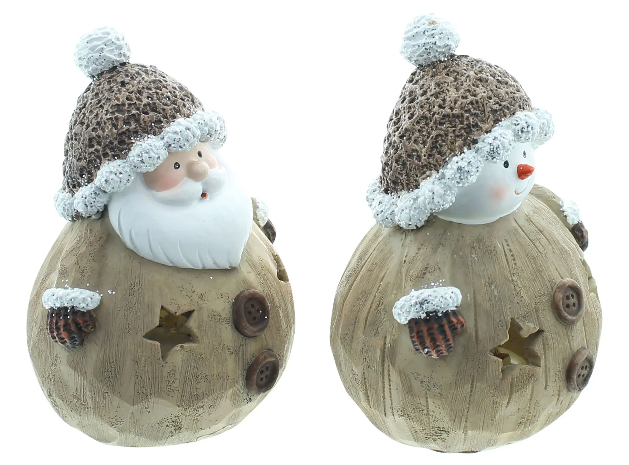 LED-Figur "Winterfreunde", 2er Set im Frank Flechtwaren Online Shop für Dekofiguren kaufen LED-Figur "Winterfreunde", 2er Set im Frank Flechtwaren Online Shop für Dekofiguren kaufen