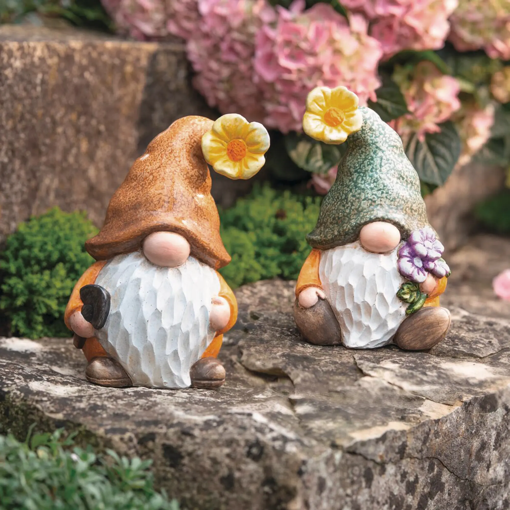 Wichtel "Gärtner", 2er Set  im Frank Flechtwaren Online Shop kaufen