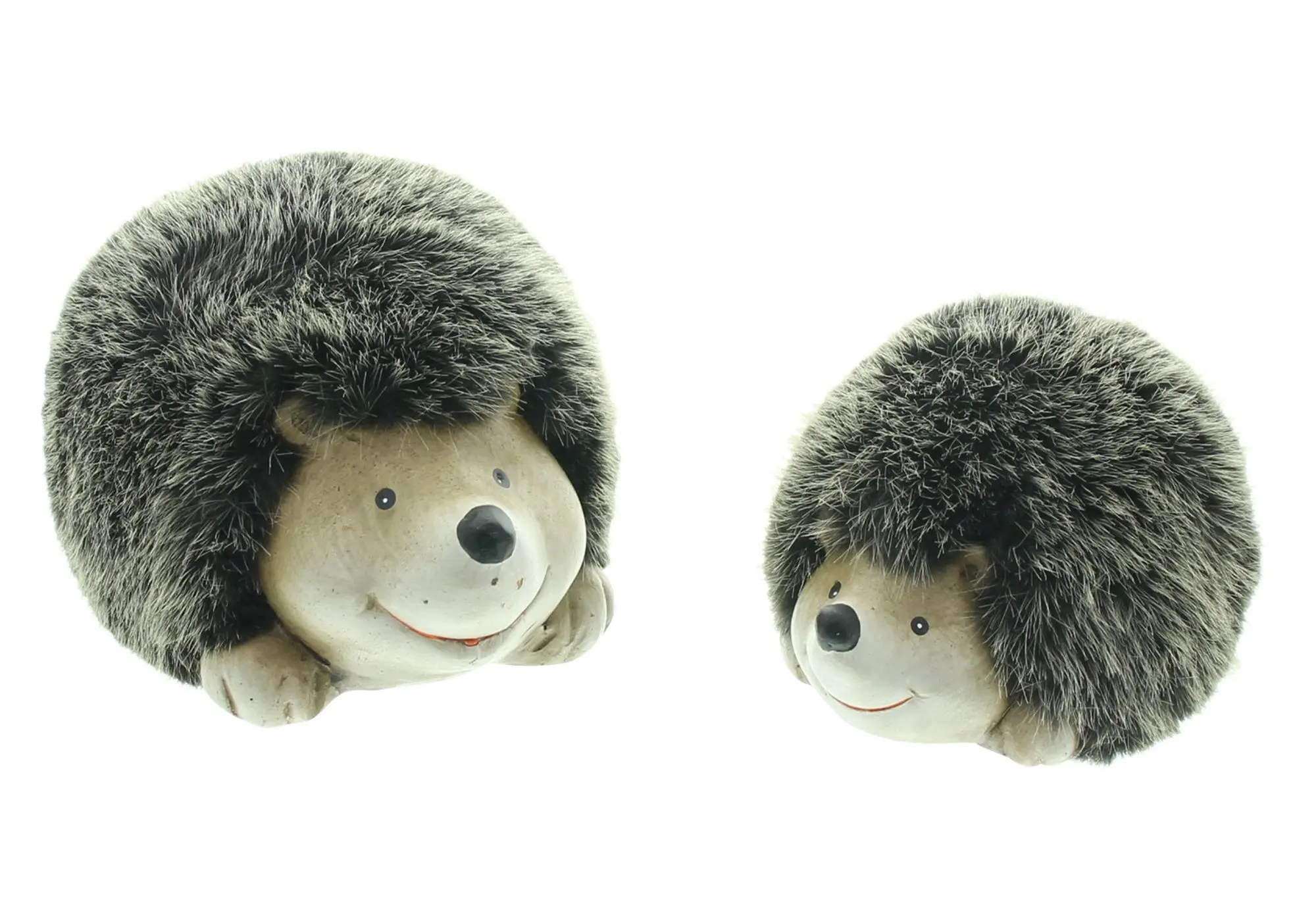 Deko-Figur "Igel", 2er Set  im Frank Flechtwaren Online Shop für Herbstliche Dekofiguren kaufen