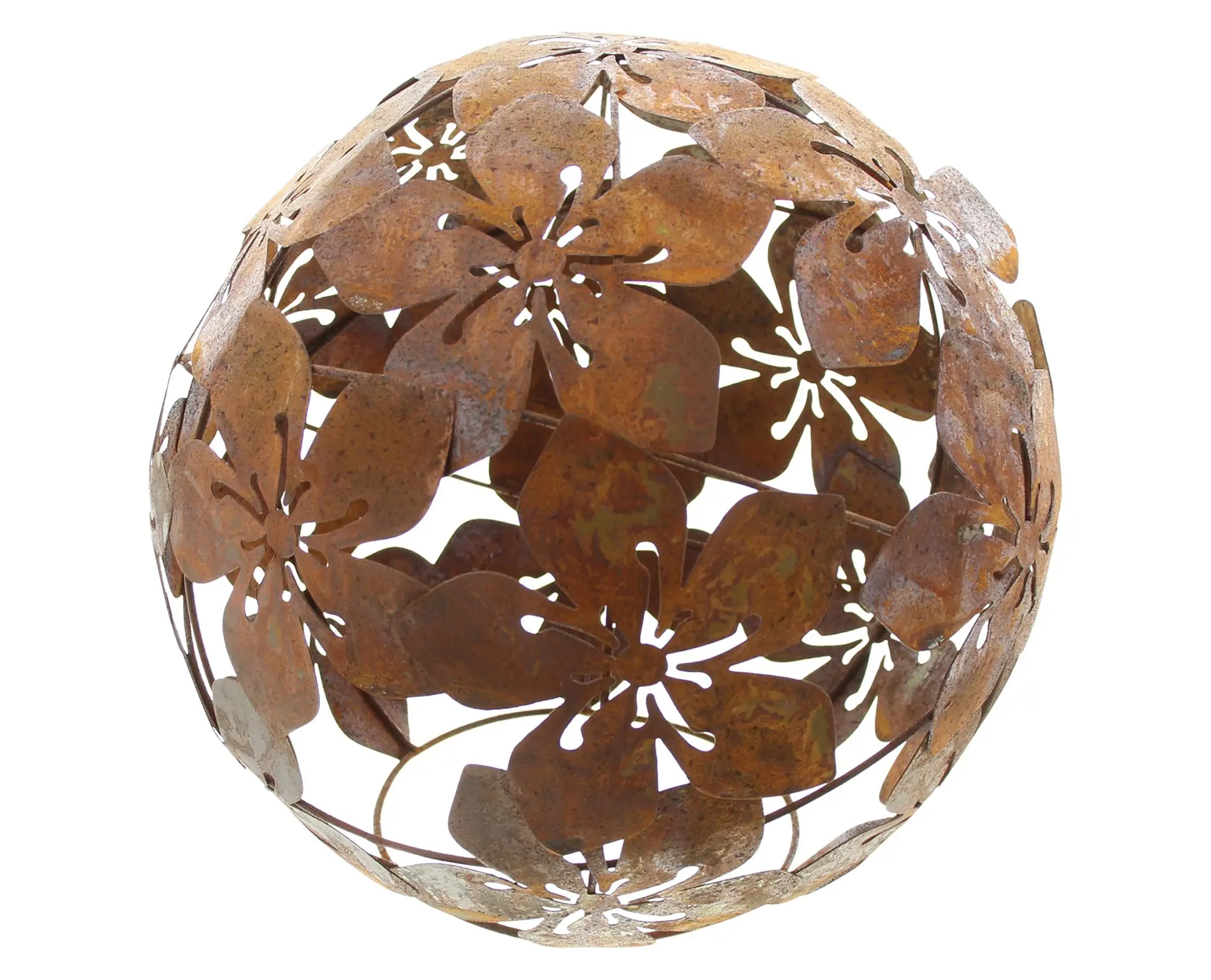 Kugel "Blumen"  im Frank Flechtwaren Online Shop für Ostern kaufen