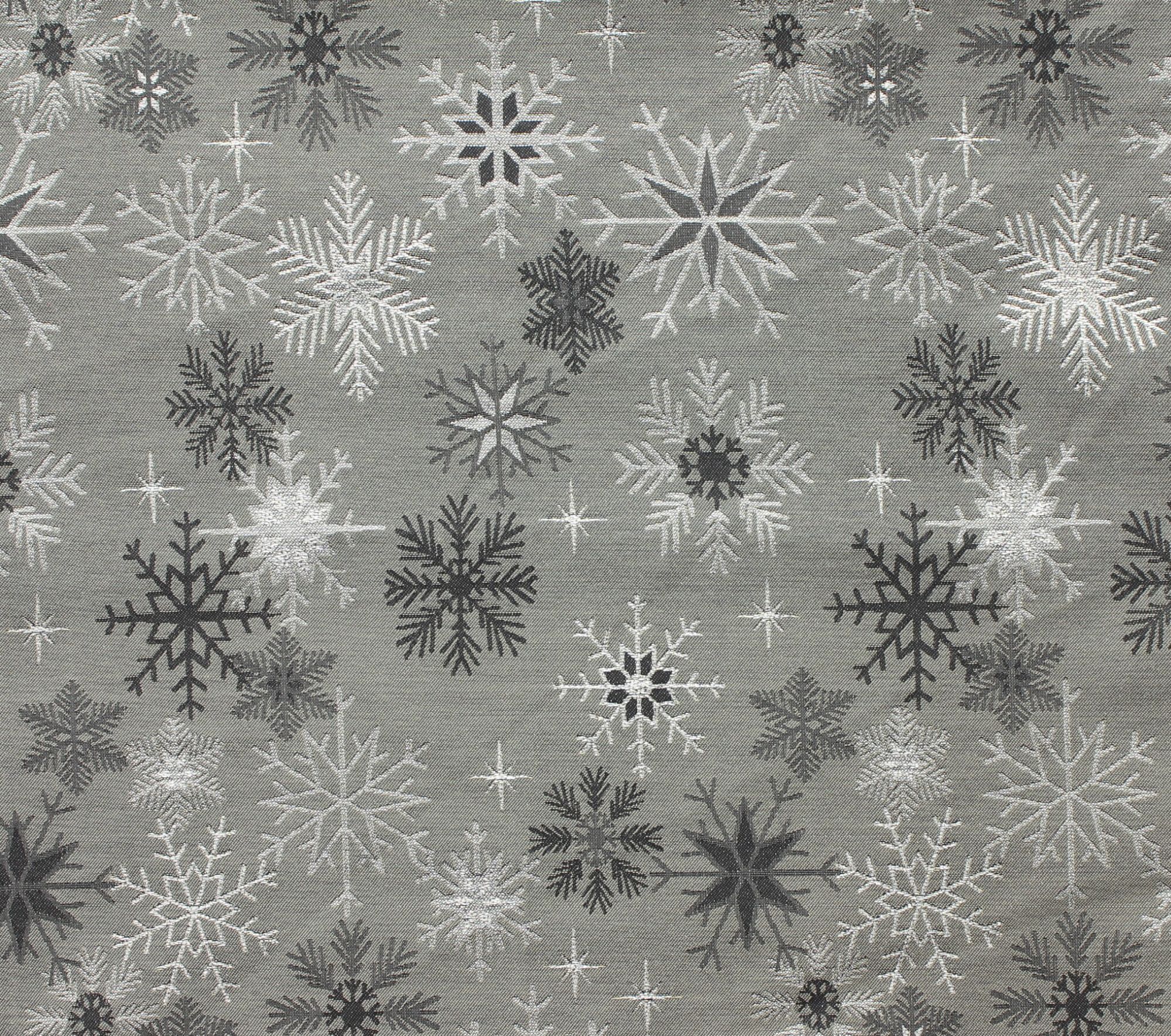 Kissenhülle "Shiny Snowflakes", 2er Set  im Frank Flechtwaren Online Shop für Weihnachten kaufen