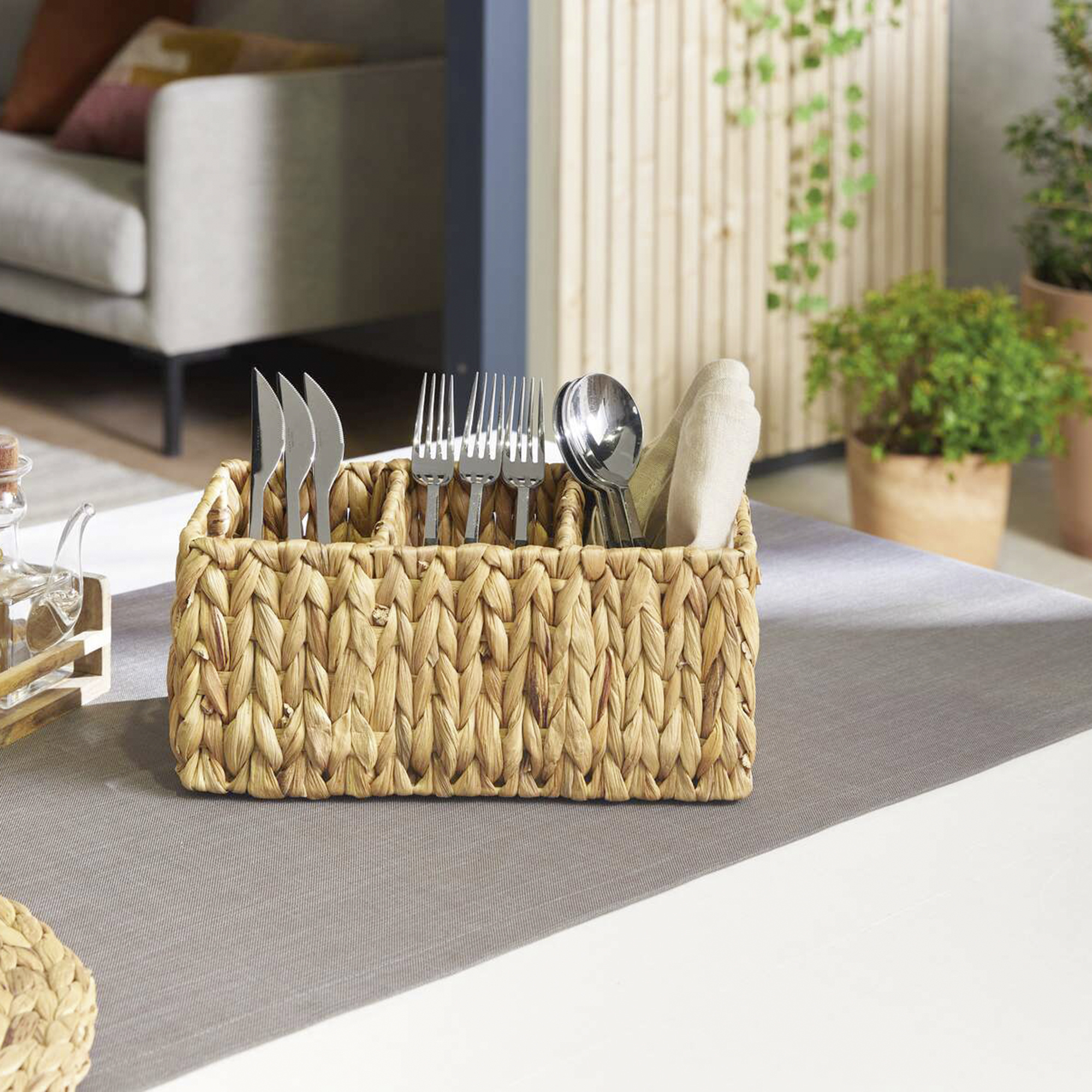Acheter Panier à couverts  dans la boutique en ligne de Frank Flechtwaren