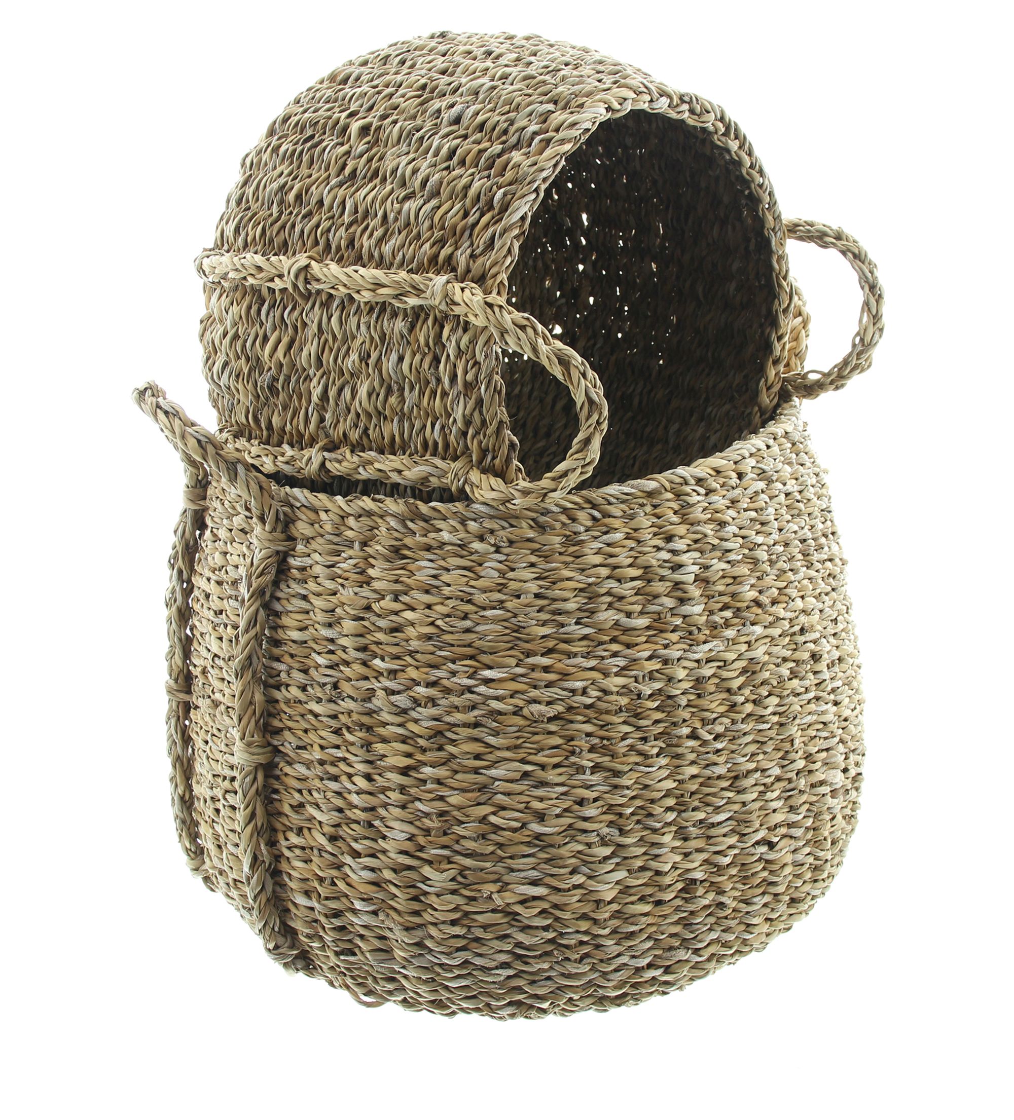 Füllkorb "Seegras", 2er Set  im Frank Flechtwaren Online Shop für Füllkörbe &amp; Universalkörbe kaufen