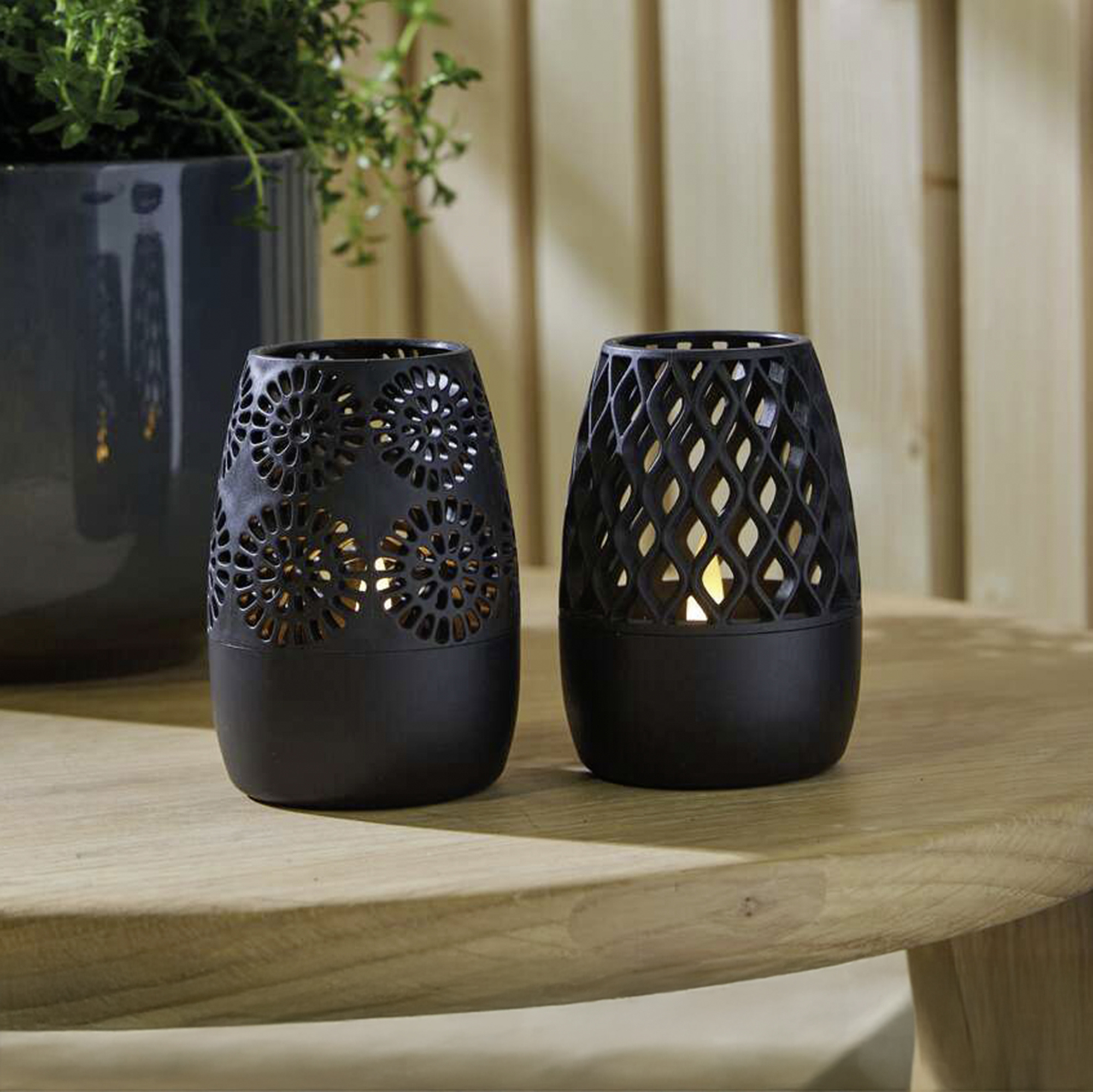 LED-Solarleuchte "Sparkle", 2er Set  im Frank Flechtwaren Online Shop kaufen