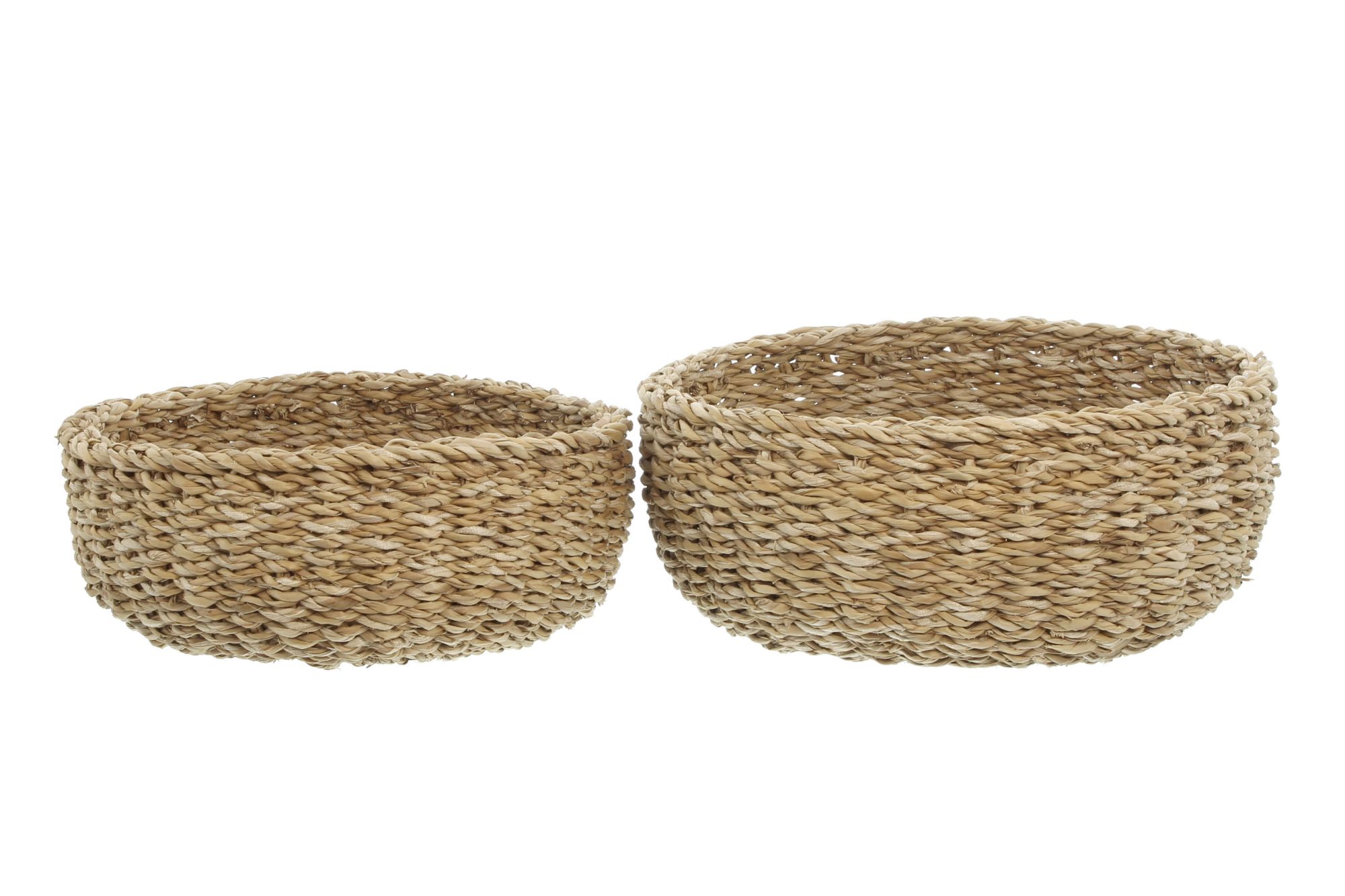 Schale "Seegras", rund, 2er Set im Frank Flechtwaren Online Shop für Badezimmer kaufen Schale "Seegras", rund, 2er Set im Frank Flechtwaren Online Shop für Badezimmer kaufen