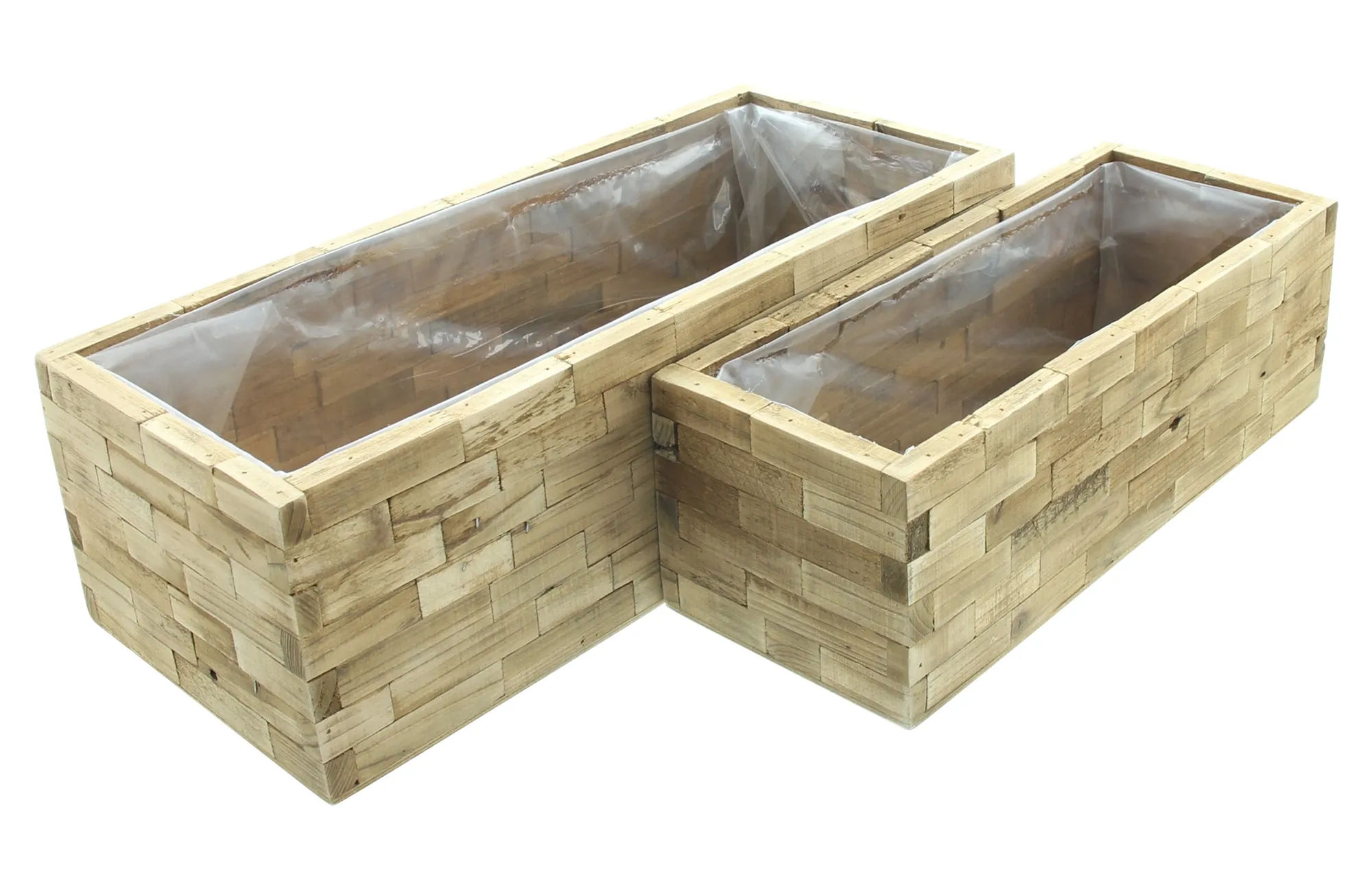Pflanzkasten "Puro", 2er Set  im Frank Flechtwaren Online Shop für Pflanztöpfe kaufen