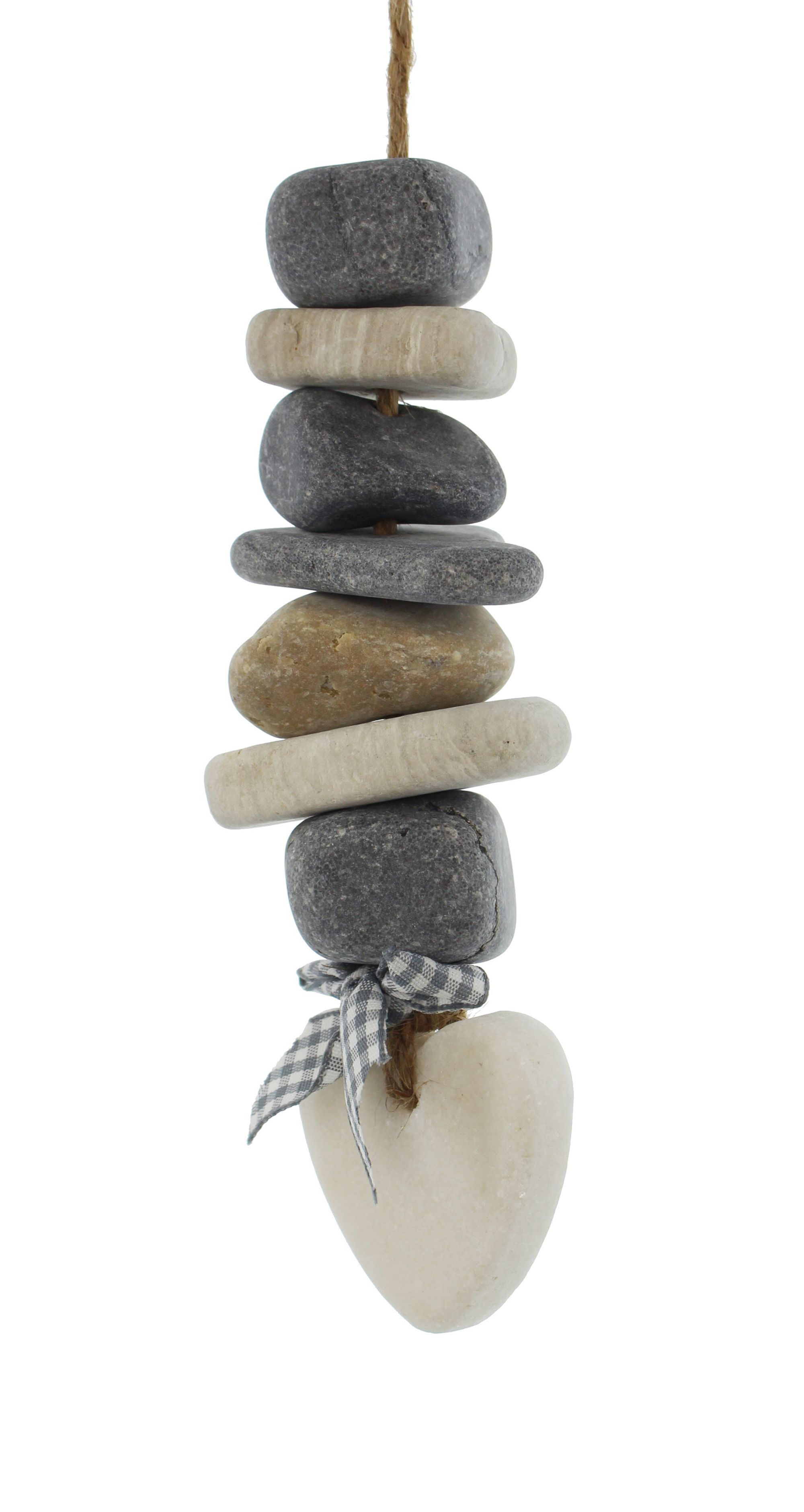 Hänger "Steinherz", 2er Set im Frank Flechtwaren Online Shop für Ostern kaufen Hänger "Steinherz", 2er Set im Frank Flechtwaren Online Shop für Ostern kaufen
