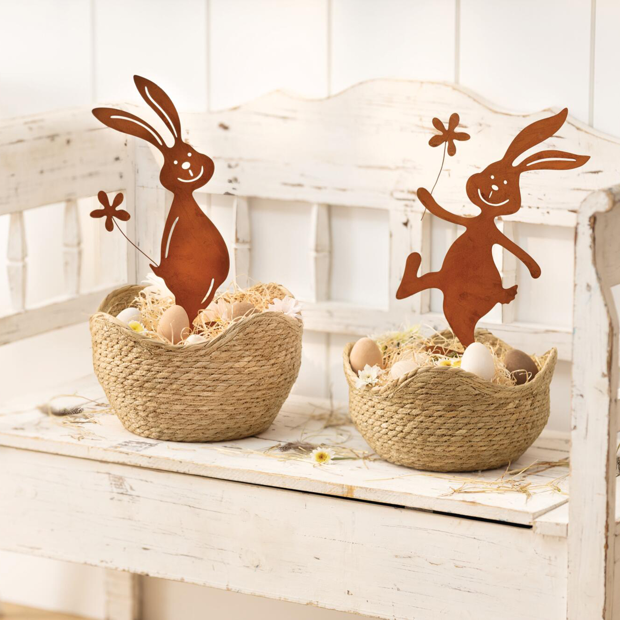 Universalkorb "Waves", 2er Set  im Frank Flechtwaren Online Shop für Gerade eingetroffen kaufen