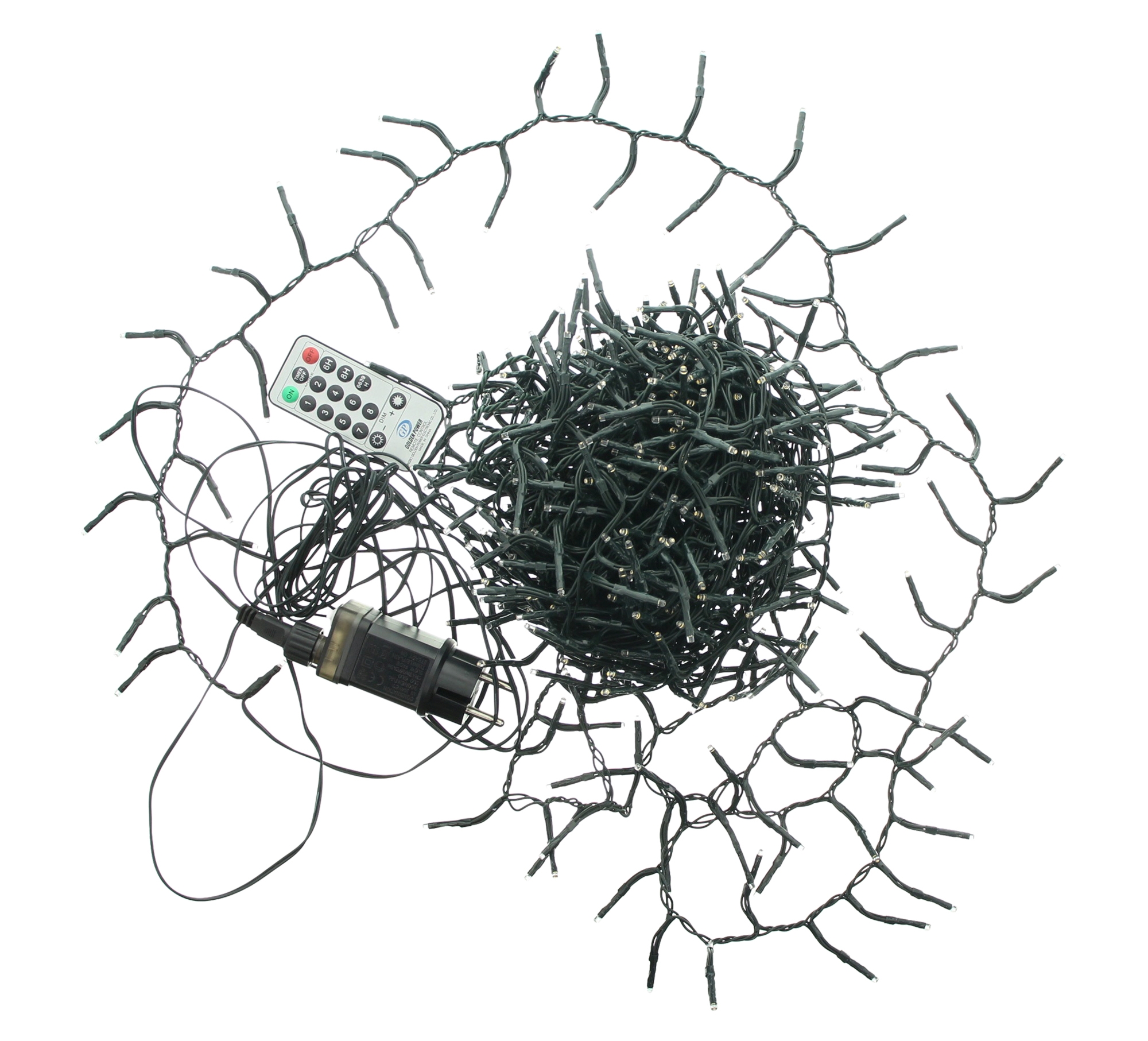 LED-Lichterkette "3D"  im Frank Flechtwaren Online Shop für Titelserie Weihnachten kaufen