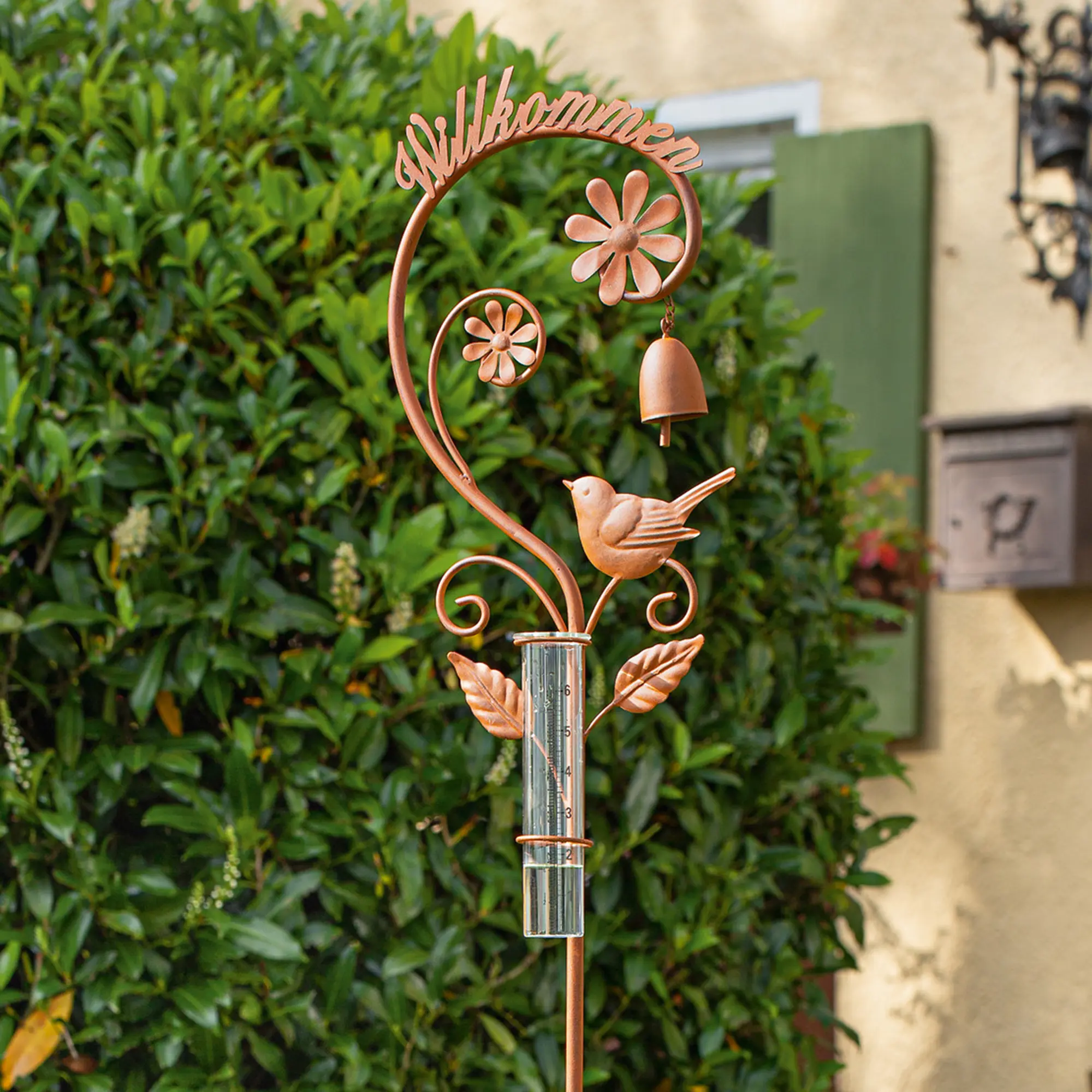 Gartenstecker "Regensammler"  im Frank Flechtwaren Online Shop kaufen