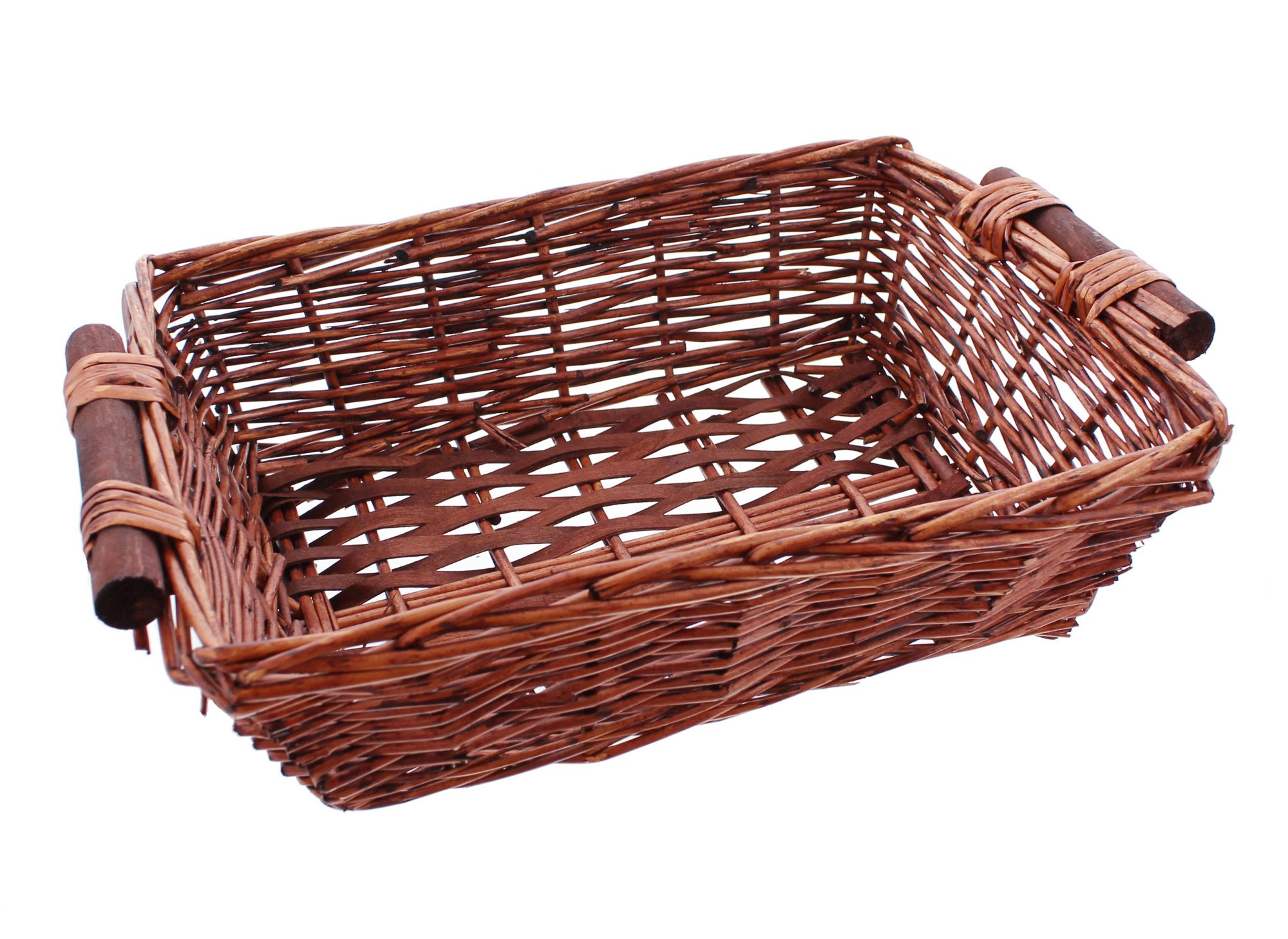 Schale mit Holzgriffen im Frank Flechtwaren Online Shop für Schalen kaufen Schale mit Holzgriffen im Frank Flechtwaren Online Shop für Schalen kaufen