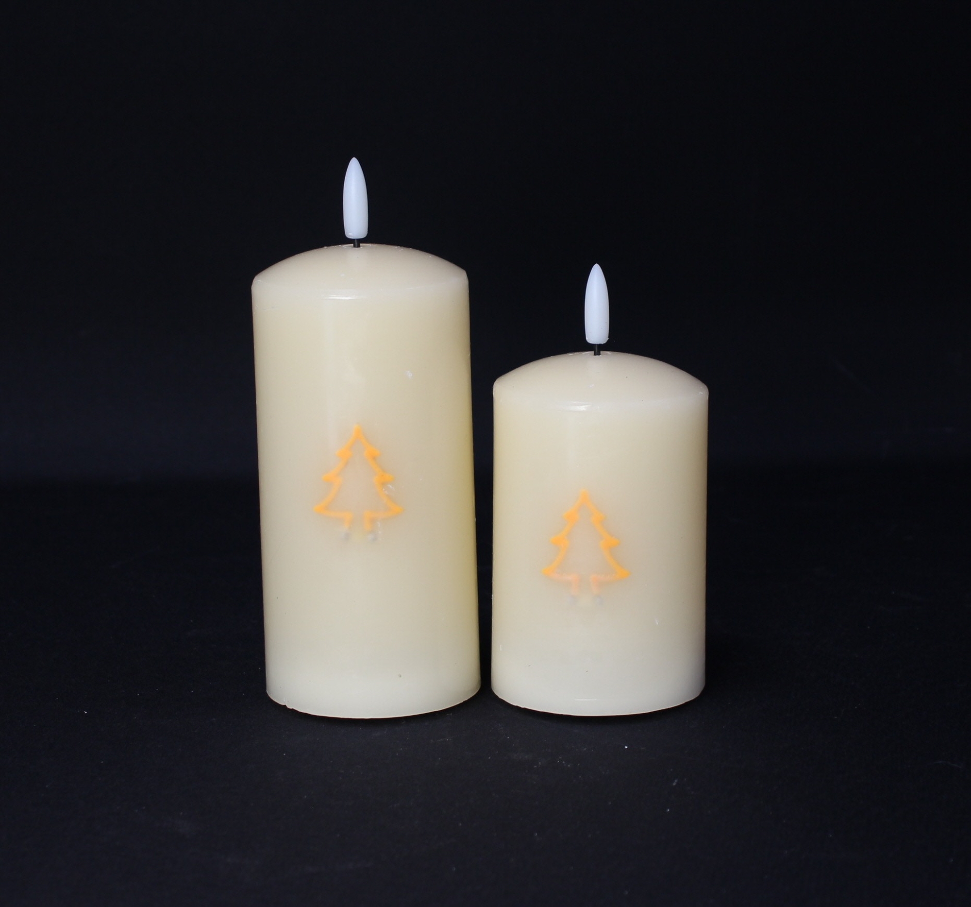 LED-Kerze "Bright Shine", 2er Set  im Frank Flechtwaren Online Shop für Kerzen &amp; LED-Kerzen kaufen