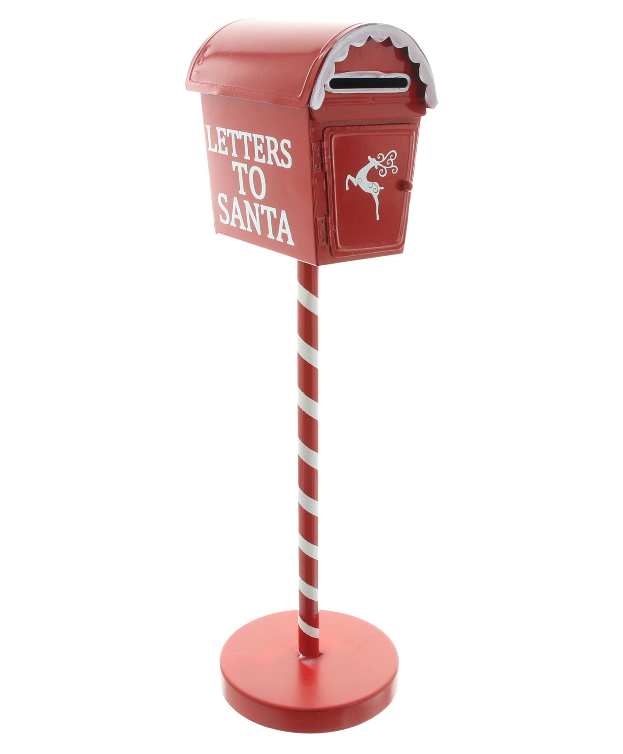 Deko-Briefkasten "Letters to Santa"  im Frank Flechtwaren Online Shop für Weihnachtliche Dekofiguren kaufen
