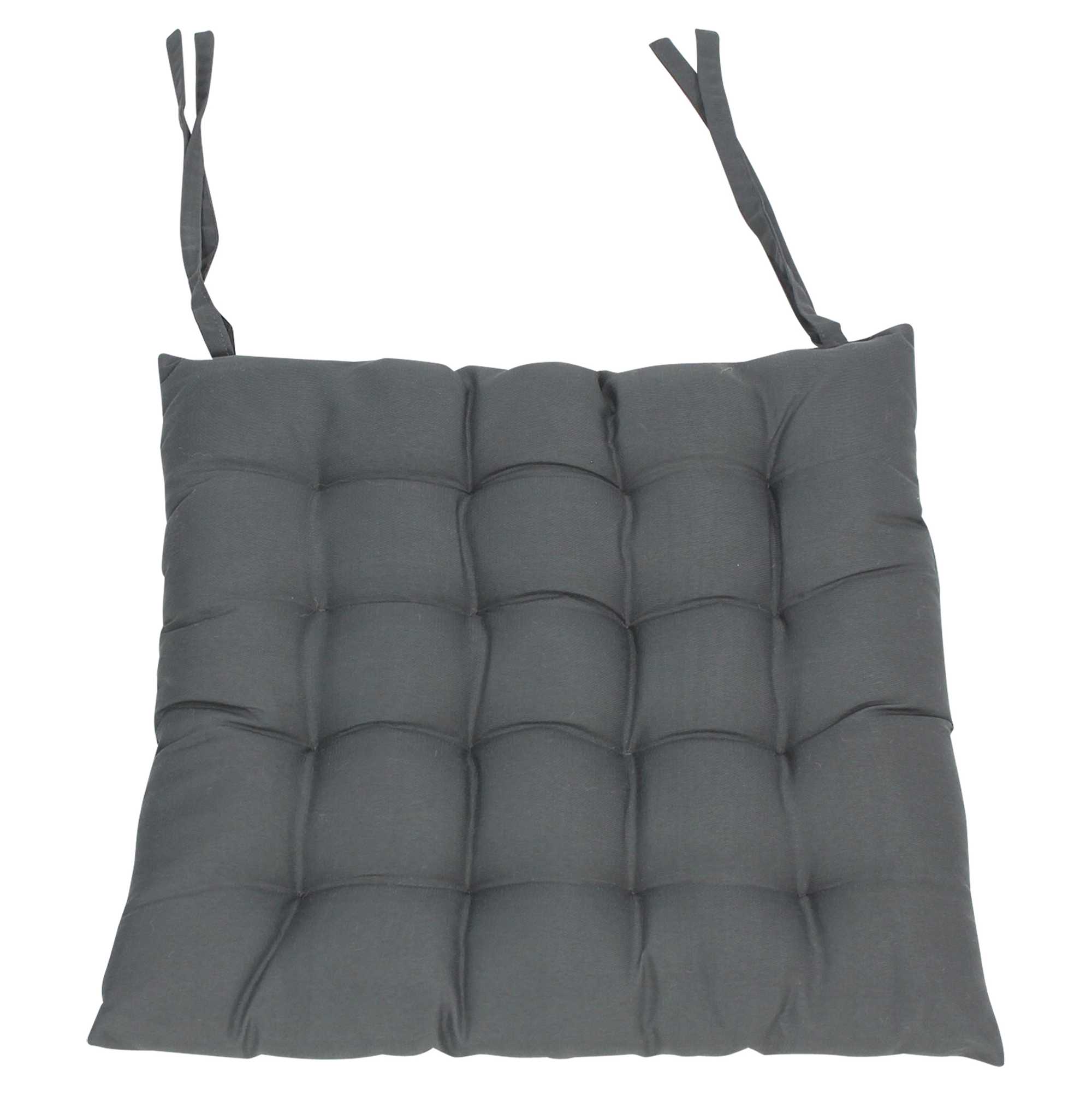 Sitzkissen "Grey", 4er Set im Frank Flechtwaren Online Shop für Küche kaufen Sitzkissen "Grey", 4er Set im Frank Flechtwaren Online Shop für Küche kaufen