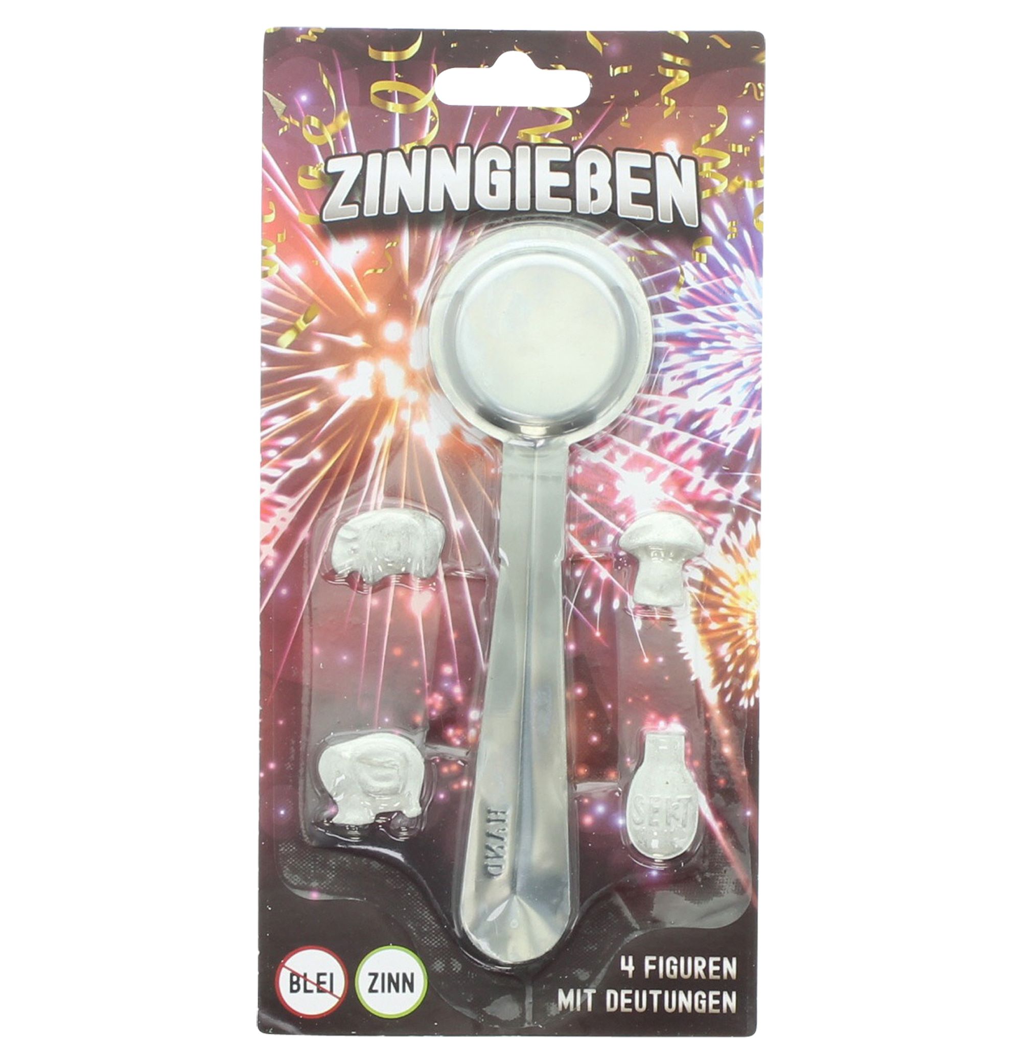 Partyspaß "Zinngießen", 2er Set, 10tlg.  im Frank Flechtwaren Online Shop kaufen
