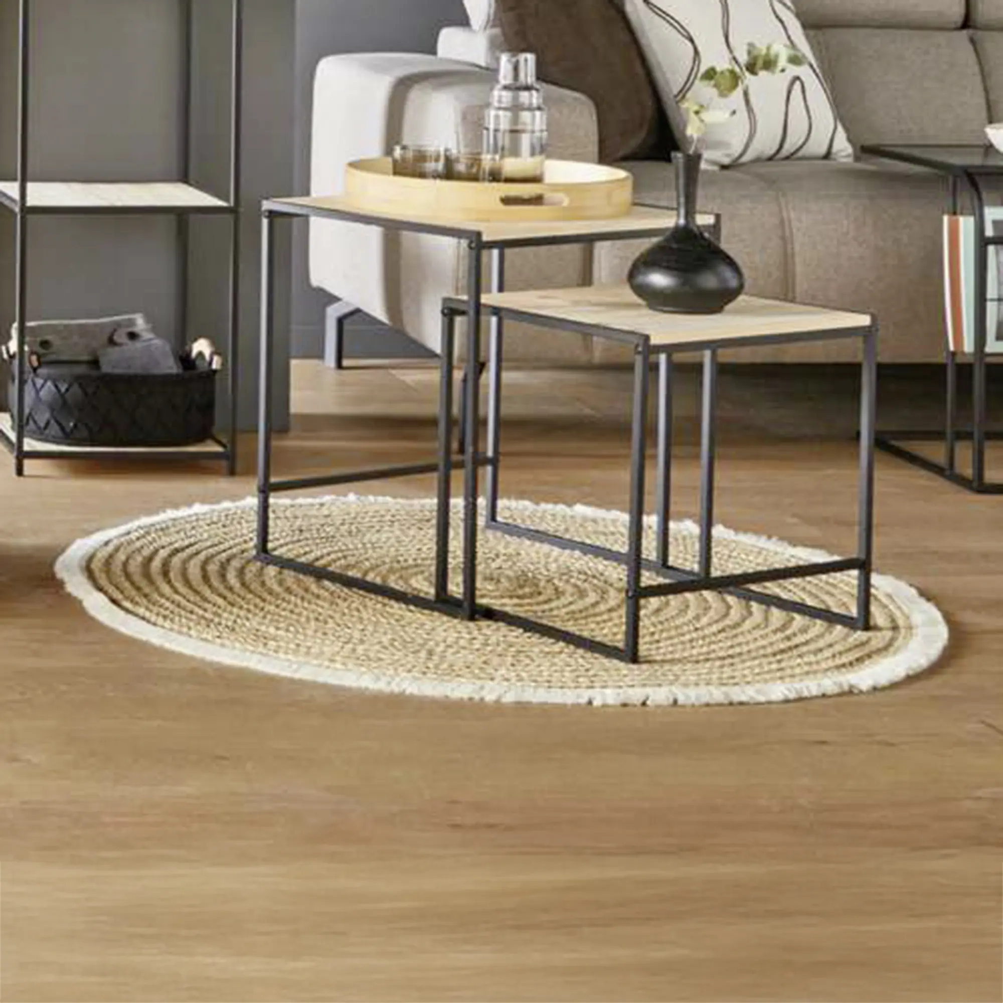 Bodenmatte "Circulo"  im Frank Flechtwaren Online Shop kaufen