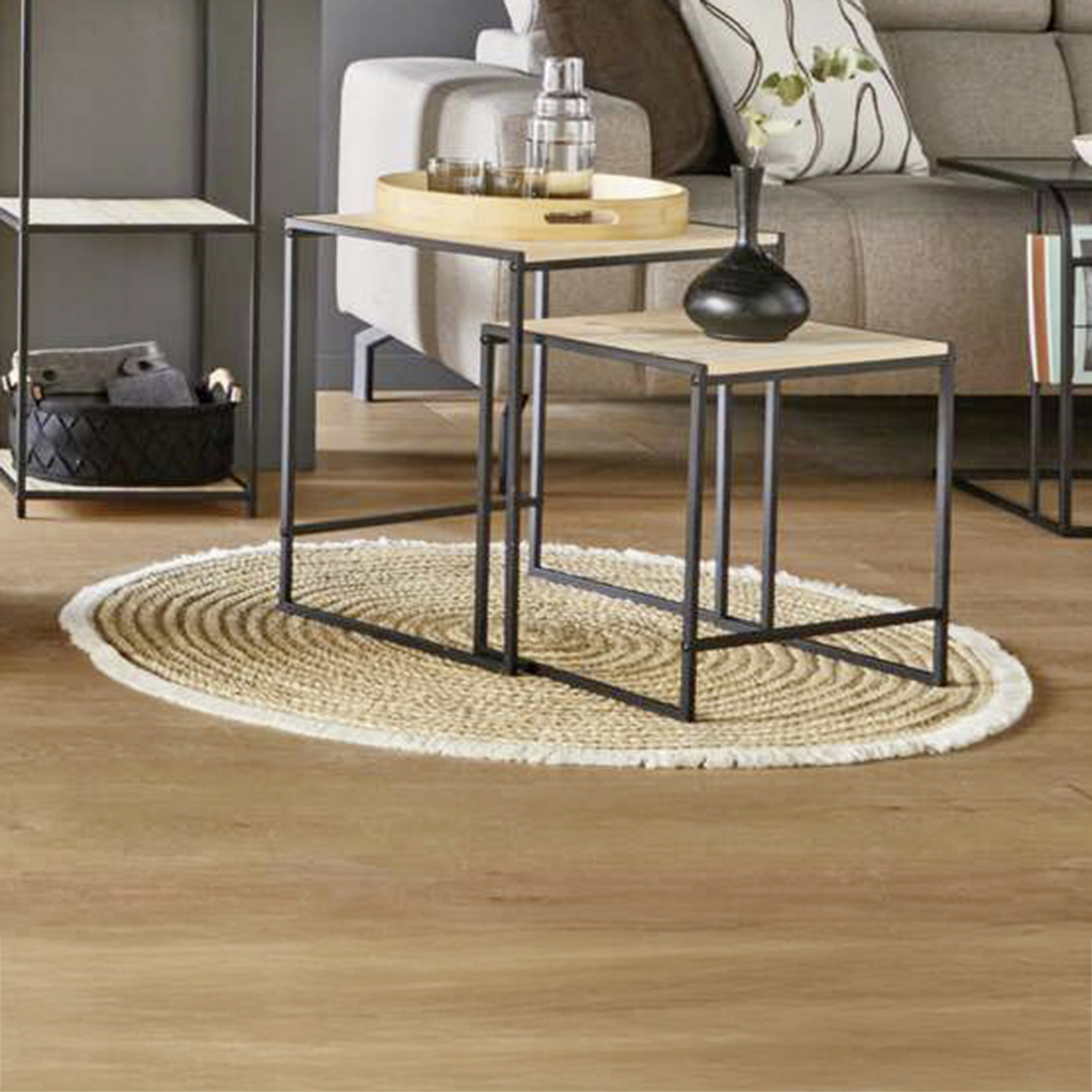 Bodenmatte "Circulo"  im Frank Flechtwaren Online Shop kaufen