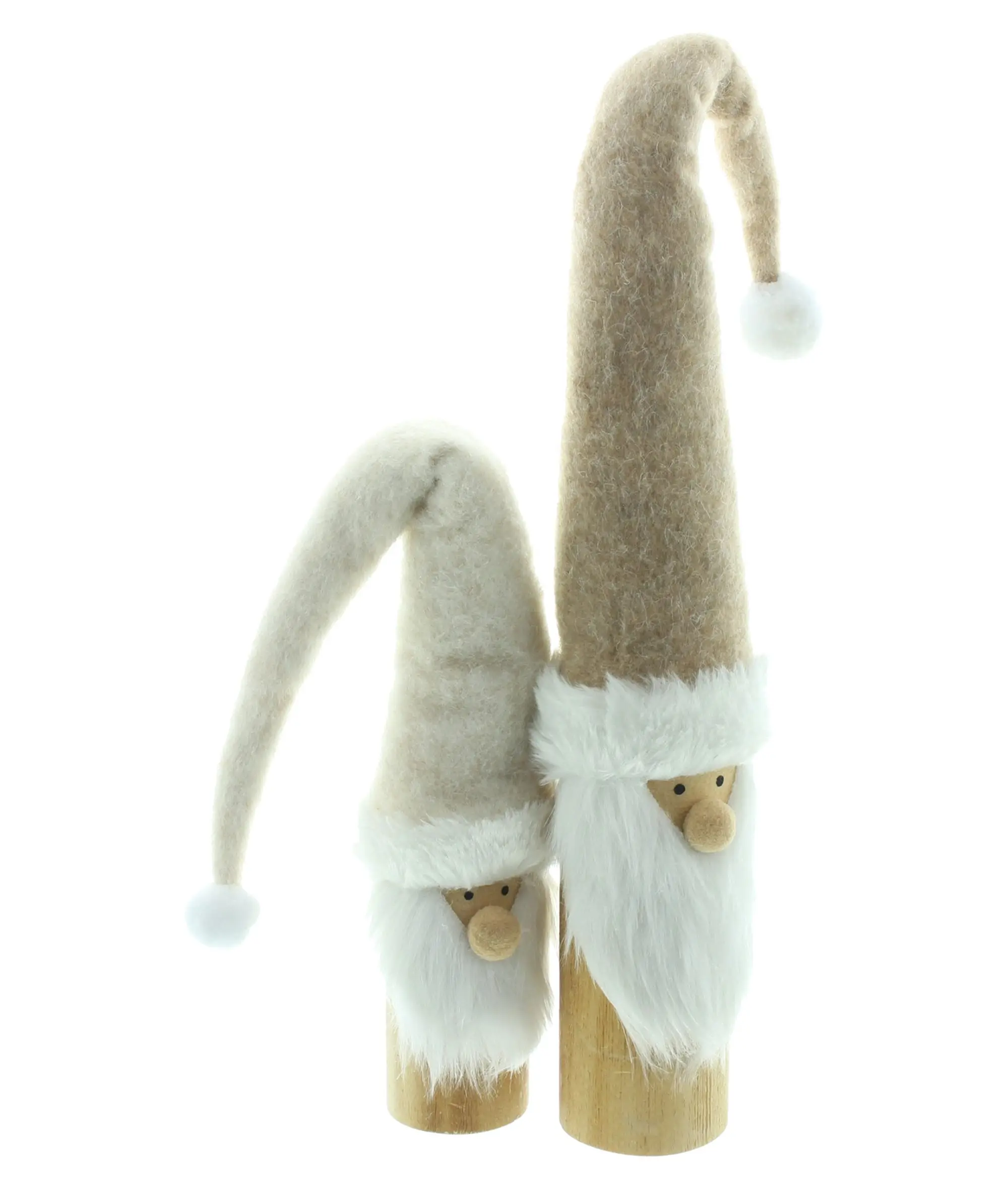 Wichtel "Langmütze", 2er Set  im Frank Flechtwaren Online Shop für Weihnachtliche Dekofiguren kaufen
