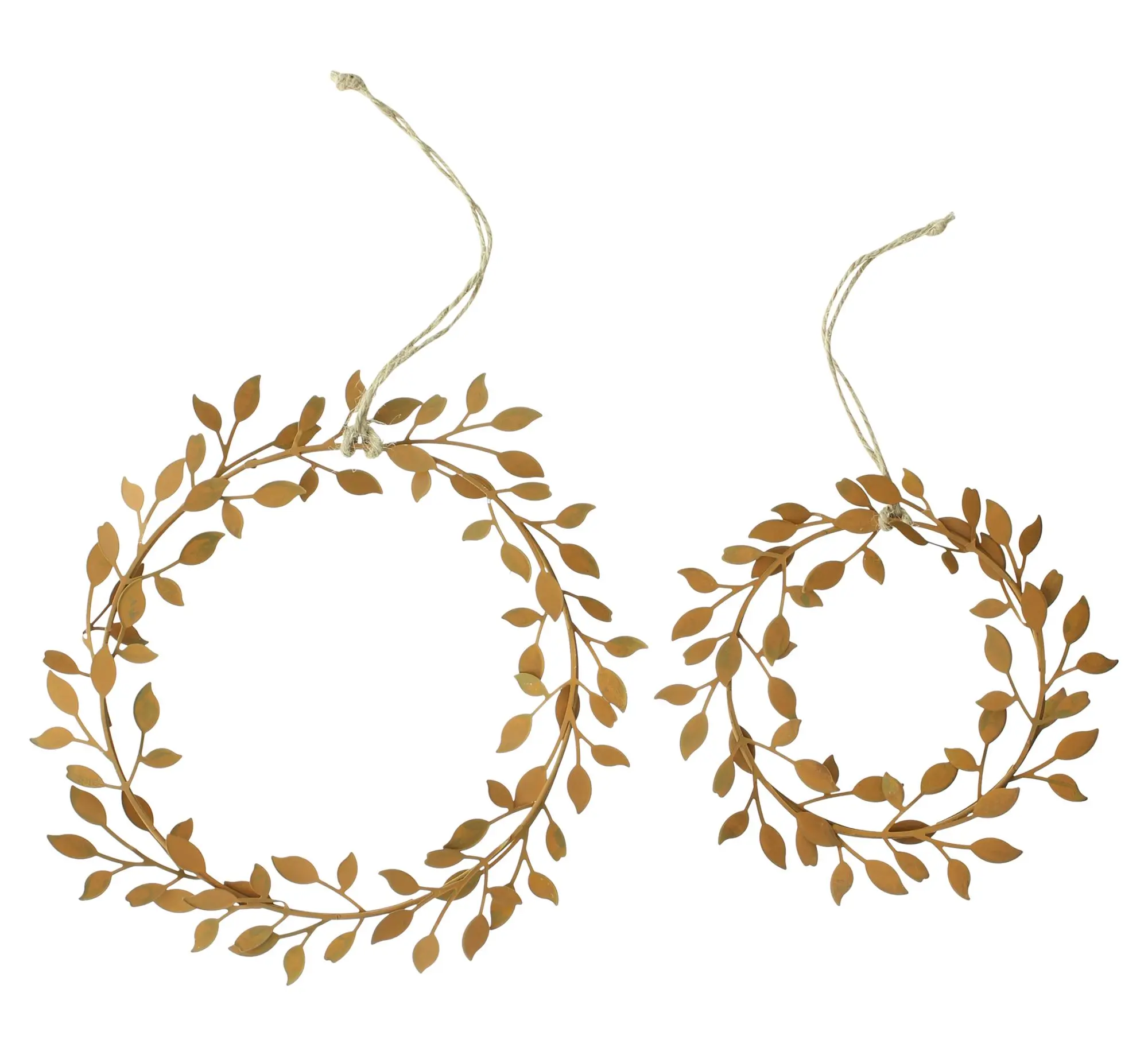 Hänger "Blätterkranz", 2er Set  im Frank Flechtwaren Online Shop für Ostern kaufen