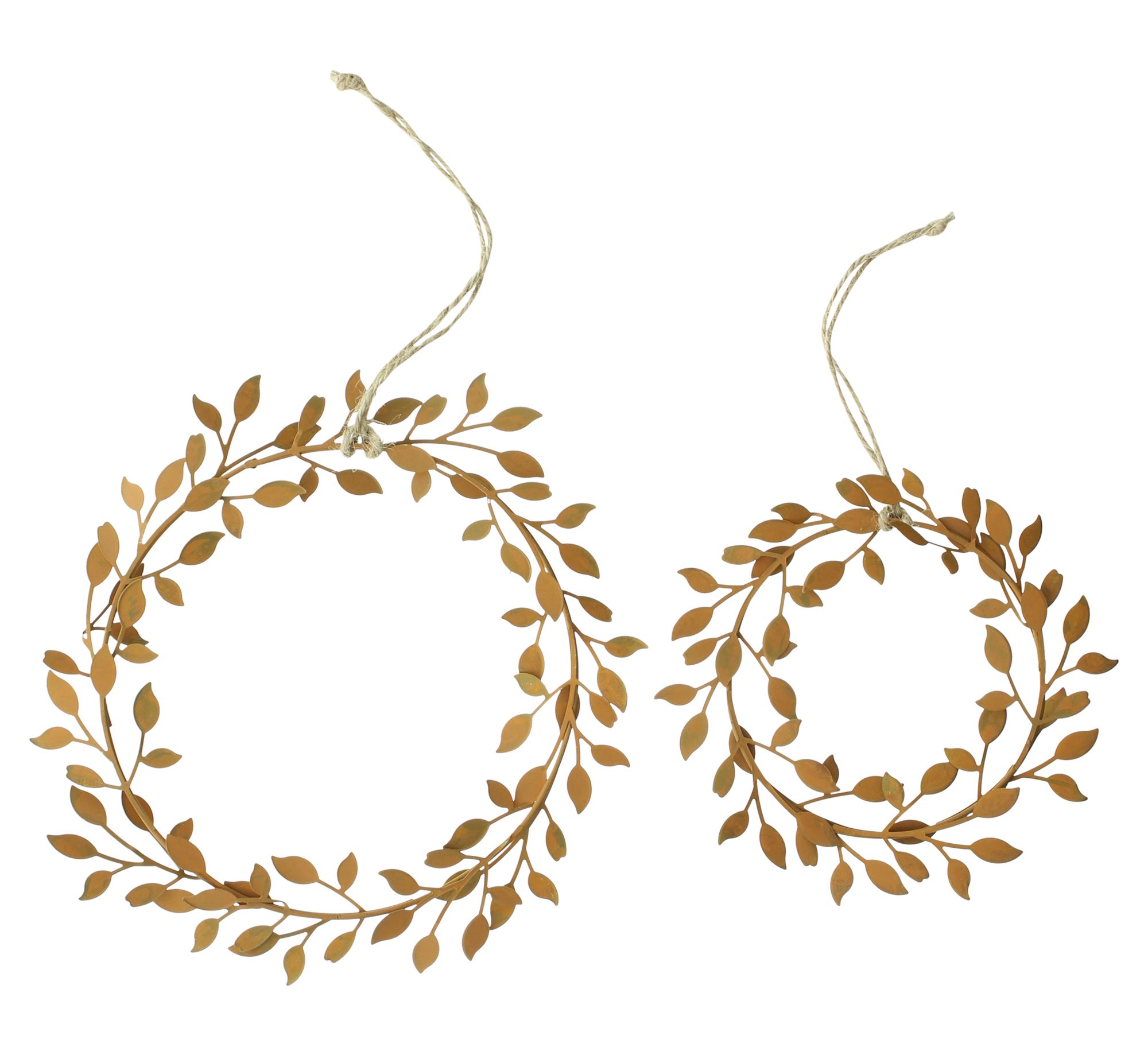 Hänger "Blätterkranz", 2er Set im Frank Flechtwaren Online Shop für Ostern kaufen Hänger "Blätterkranz", 2er Set im Frank Flechtwaren Online Shop für Ostern kaufen