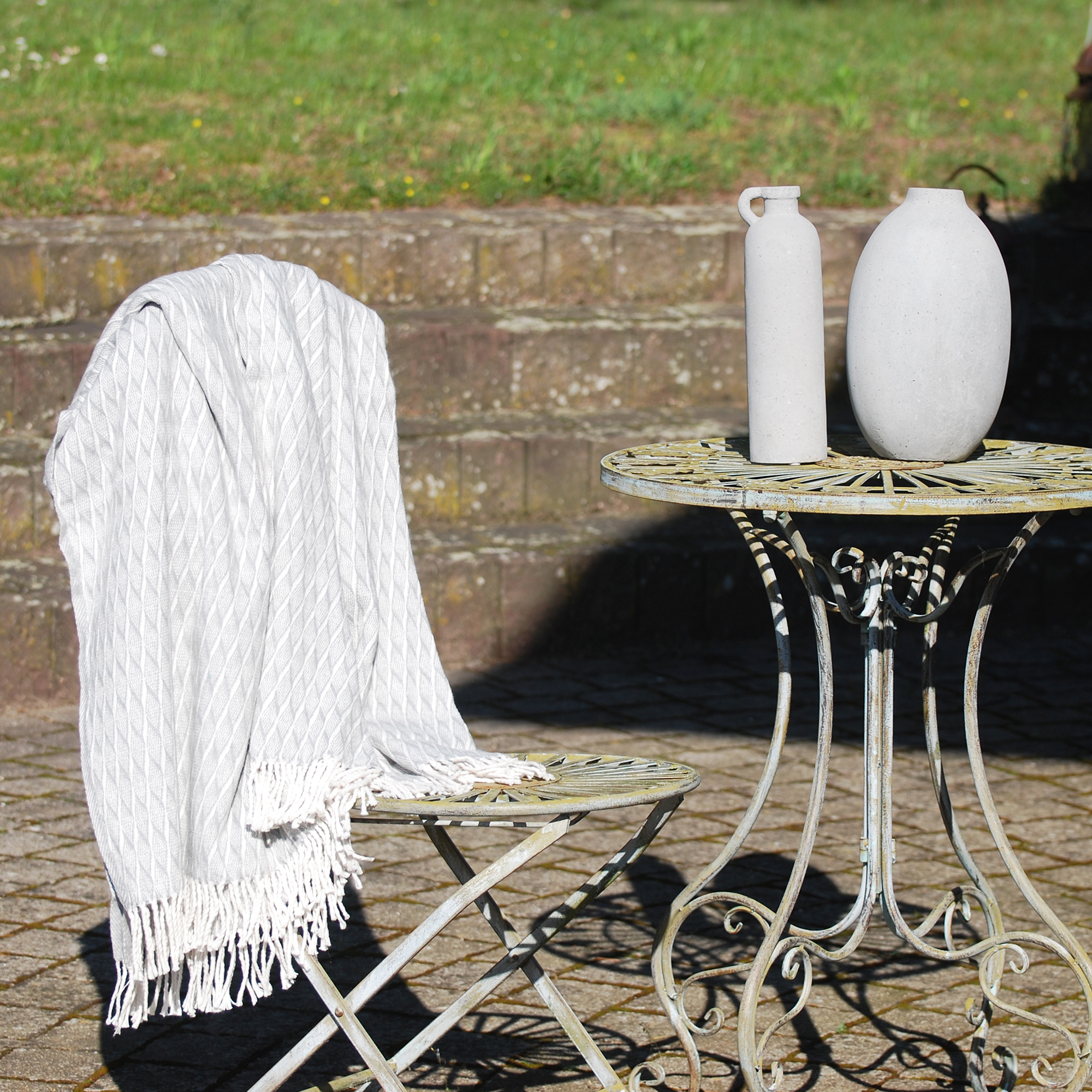 Acheter Couverture douillette "harmonie"  dans la boutique en ligne de Frank Flechtwaren