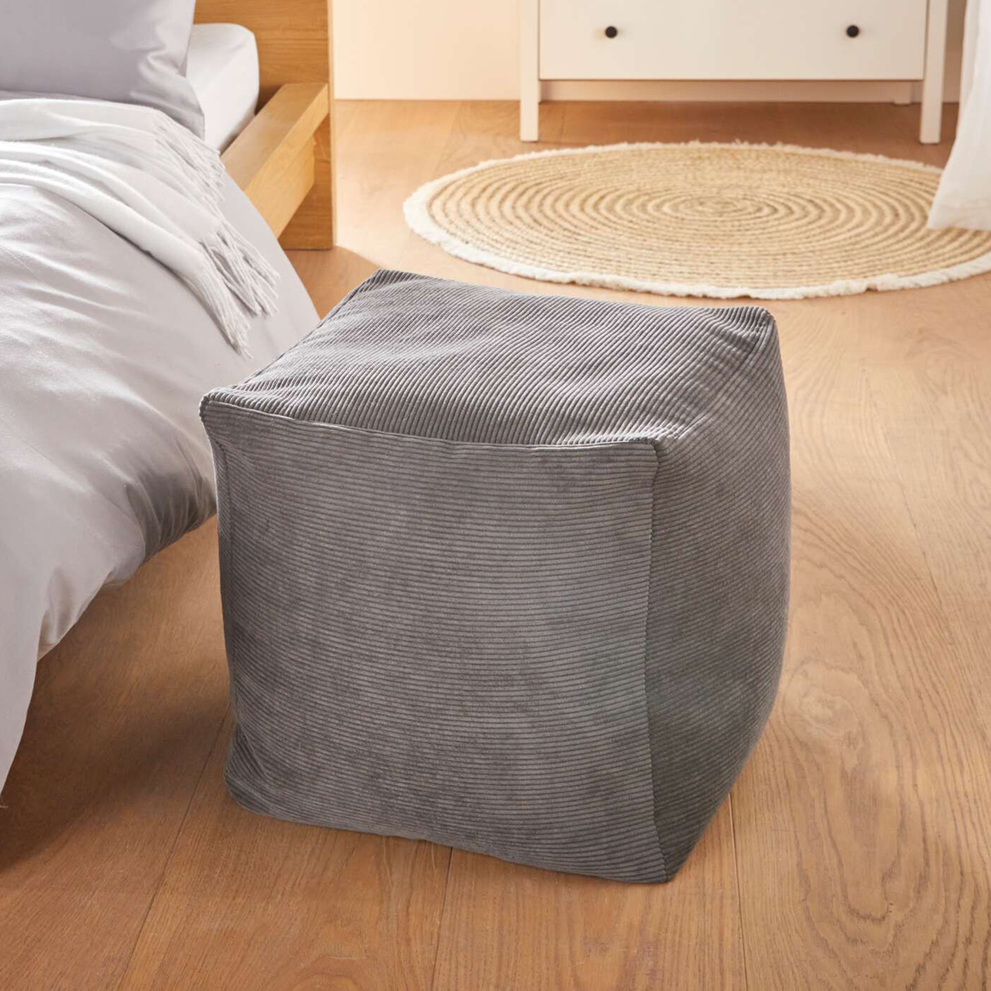 Sitzpouf "Feincord"  im Frank Flechtwaren Online Shop kaufen