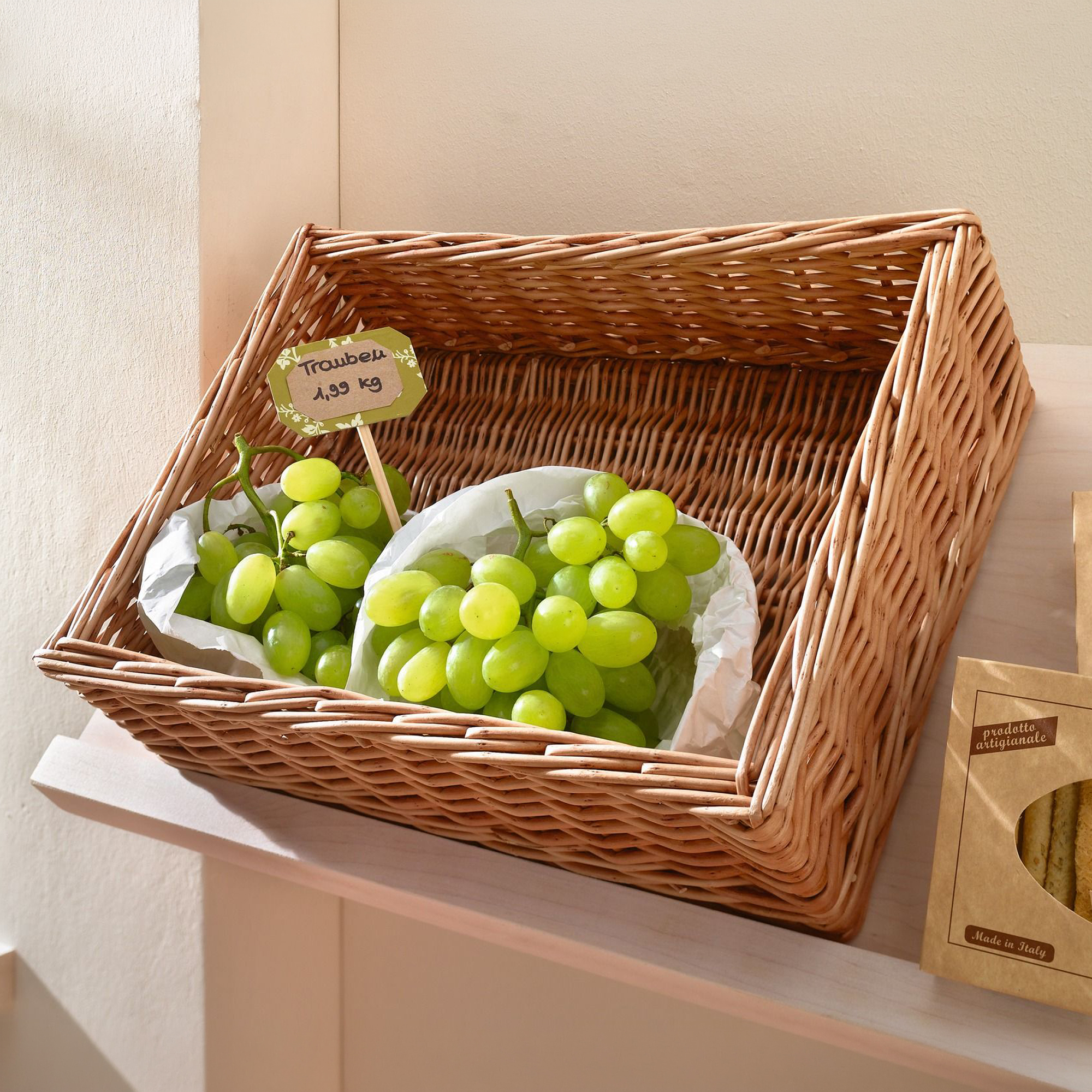 Regalkorb "Natur"  im Frank Flechtwaren Online Shop kaufen