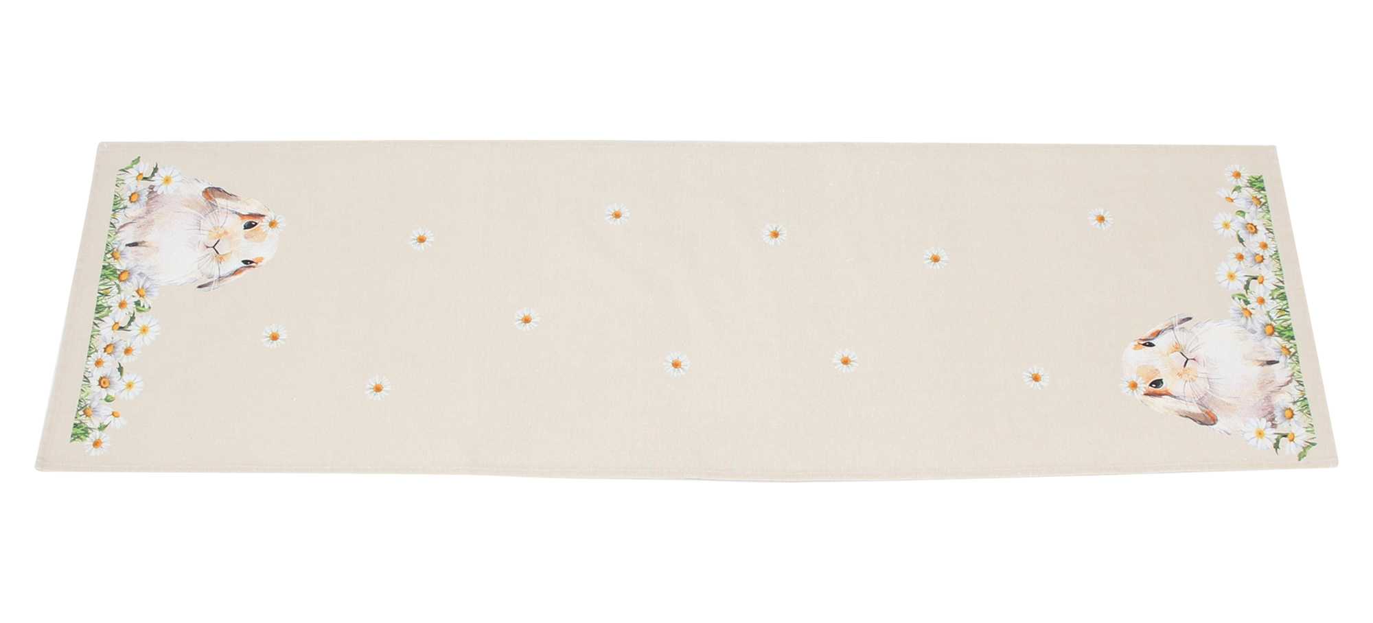 Tischläufer "Blumenhase" im Frank Flechtwaren Online Shop für Ostern kaufen Tischläufer "Blumenhase" im Frank Flechtwaren Online Shop für Ostern kaufen