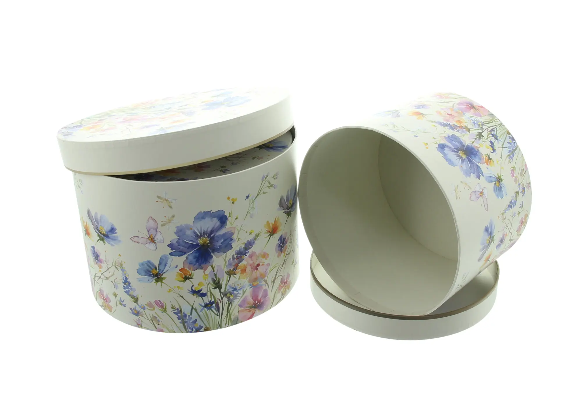 Geschenkbox "Blumenwiese", 3er Set  im Frank Flechtwaren Online Shop für Gerade eingetroffen kaufen