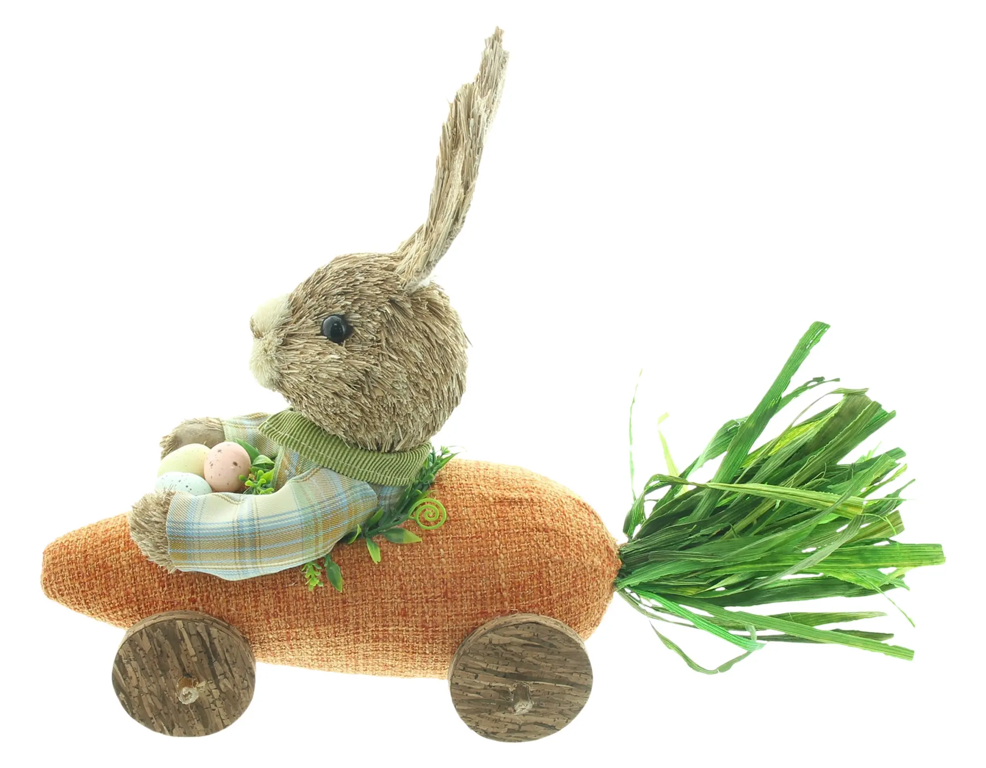 Hasenfigur "Car-rott"  im Frank Flechtwaren Online Shop für Hasen &amp; Co kaufen
