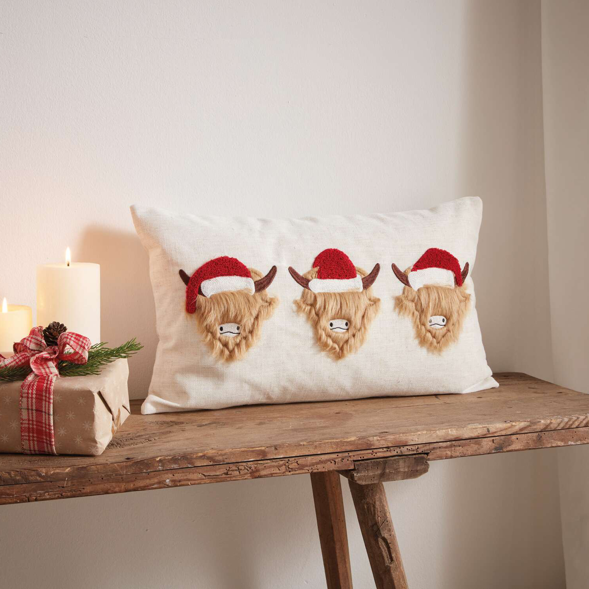 Kissenhülle "Highland Cattle"  im Frank Flechtwaren Online Shop kaufen