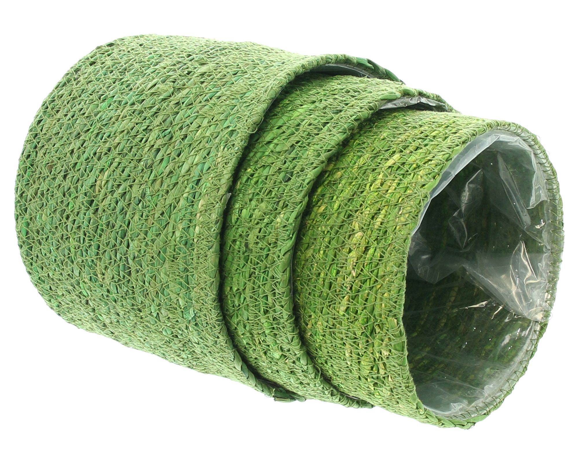 Pflanzkorb "Green", 3er Set im Frank Flechtwaren Online Shop für Pflanztöpfe kaufen Pflanzkorb "Green", 3er Set im Frank Flechtwaren Online Shop für Pflanztöpfe kaufen